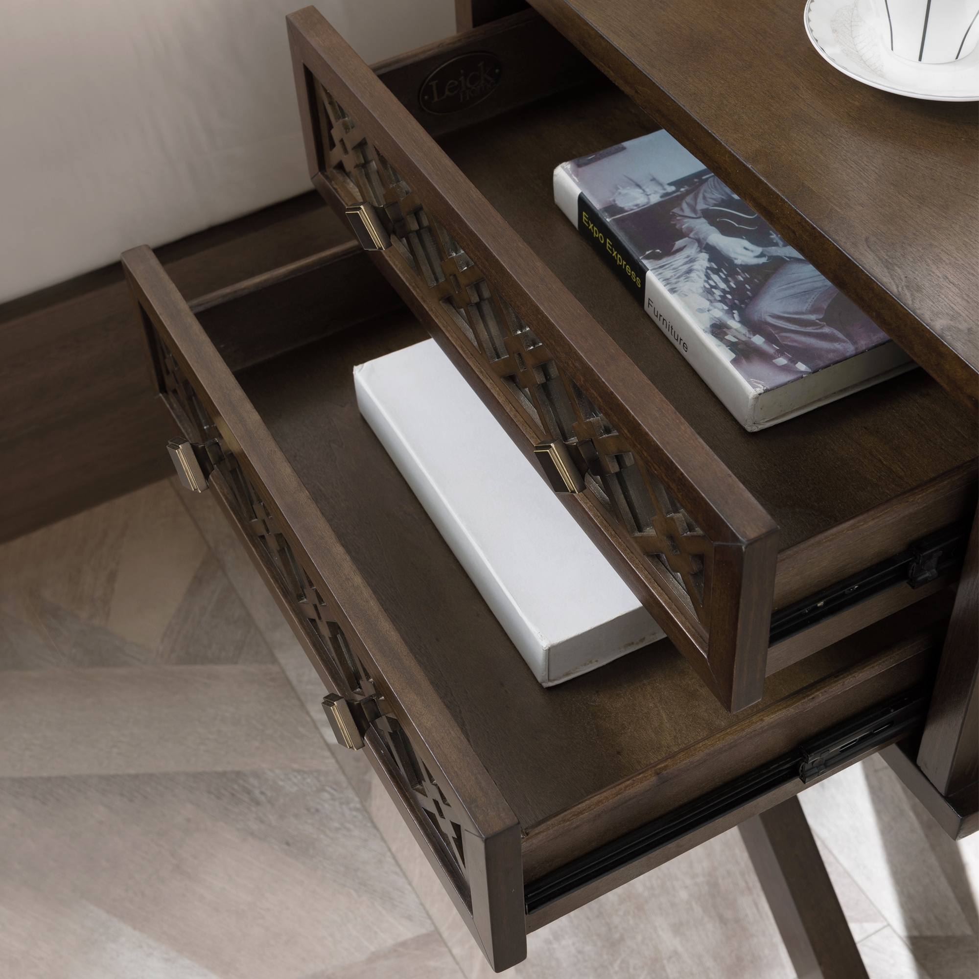Leick Home 10082-WA nightstands - View #5