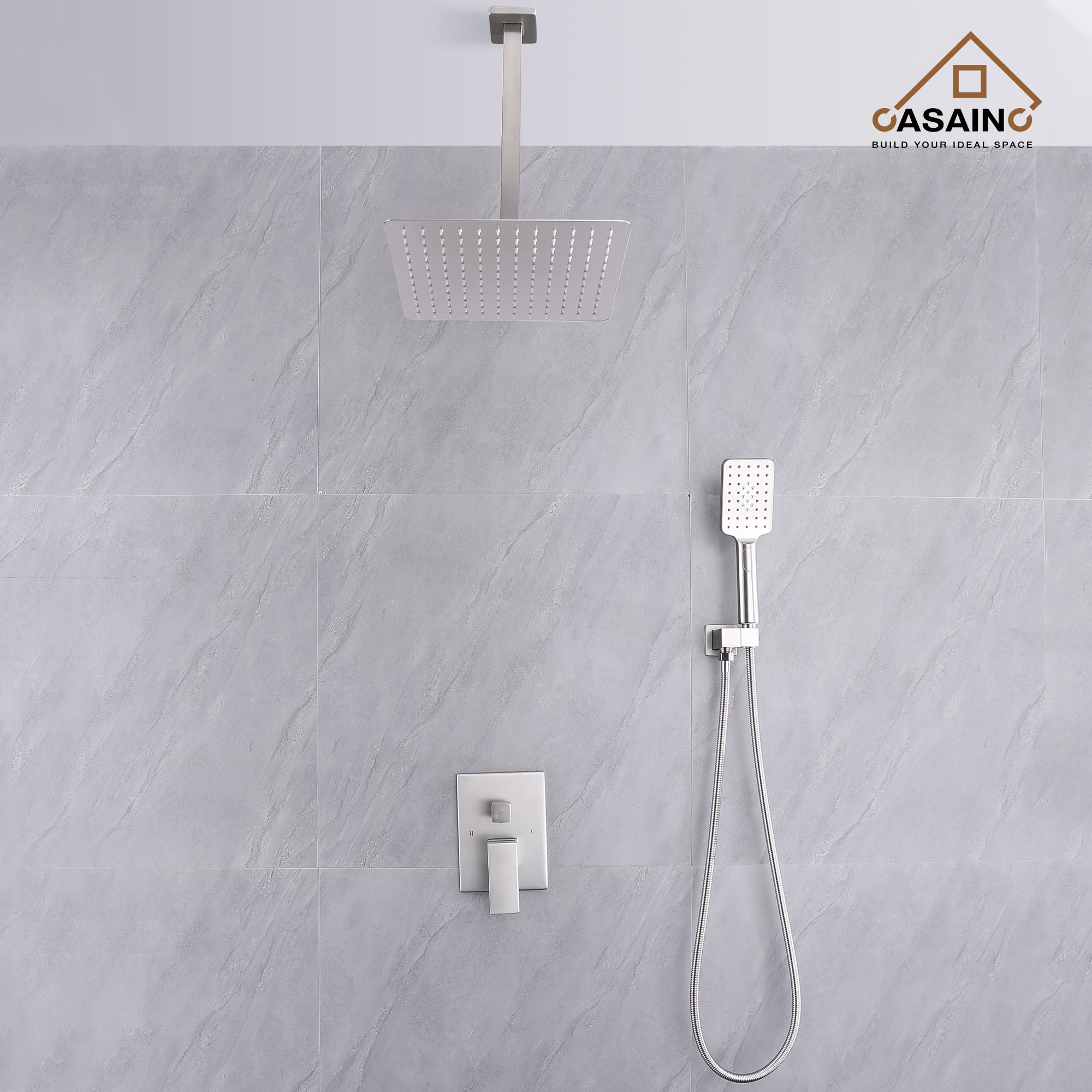 CASAINC WF-W98102BN-12 Showerhead-Bar-Panels - View #2
