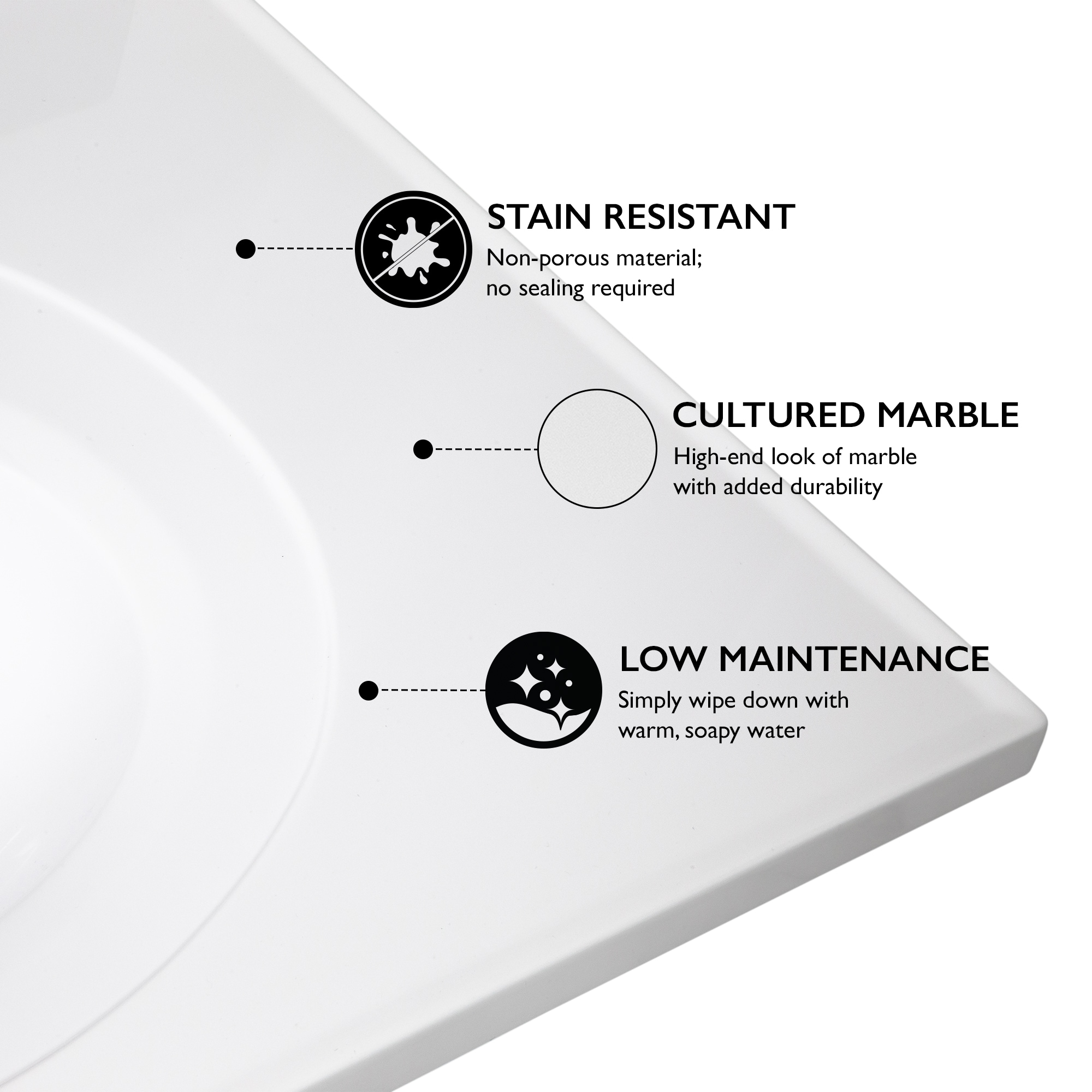 Design House 597468 Vanity-Tops - View #3