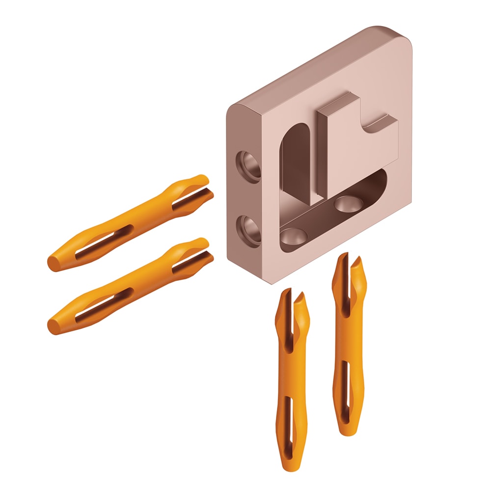 Schluter Systems EV/J125AK Jolly 0.5-in W x 0.125-in L Satin copper anodized aluminum Aluminum Outside corner Tile Edge Trim