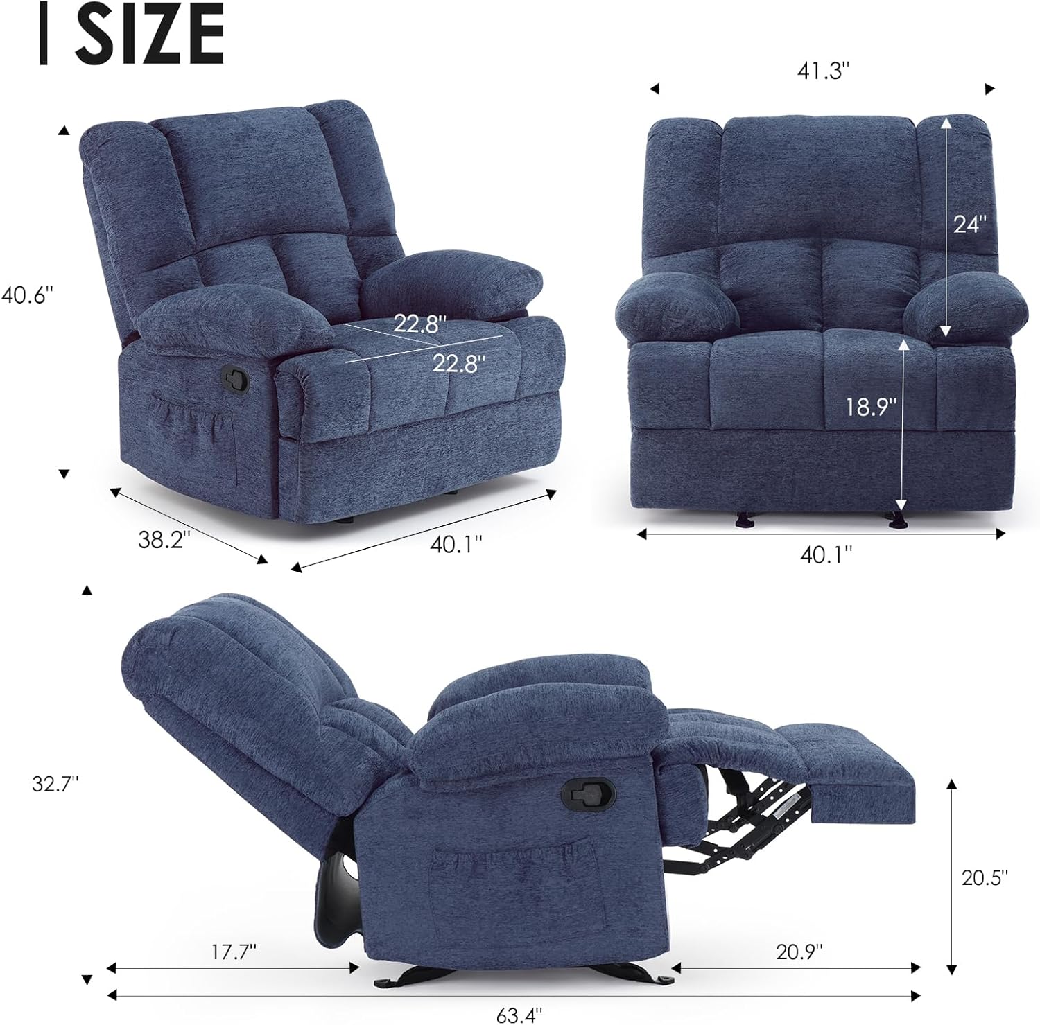 Wooakway FXLS0602-512A15 recliners - View #5