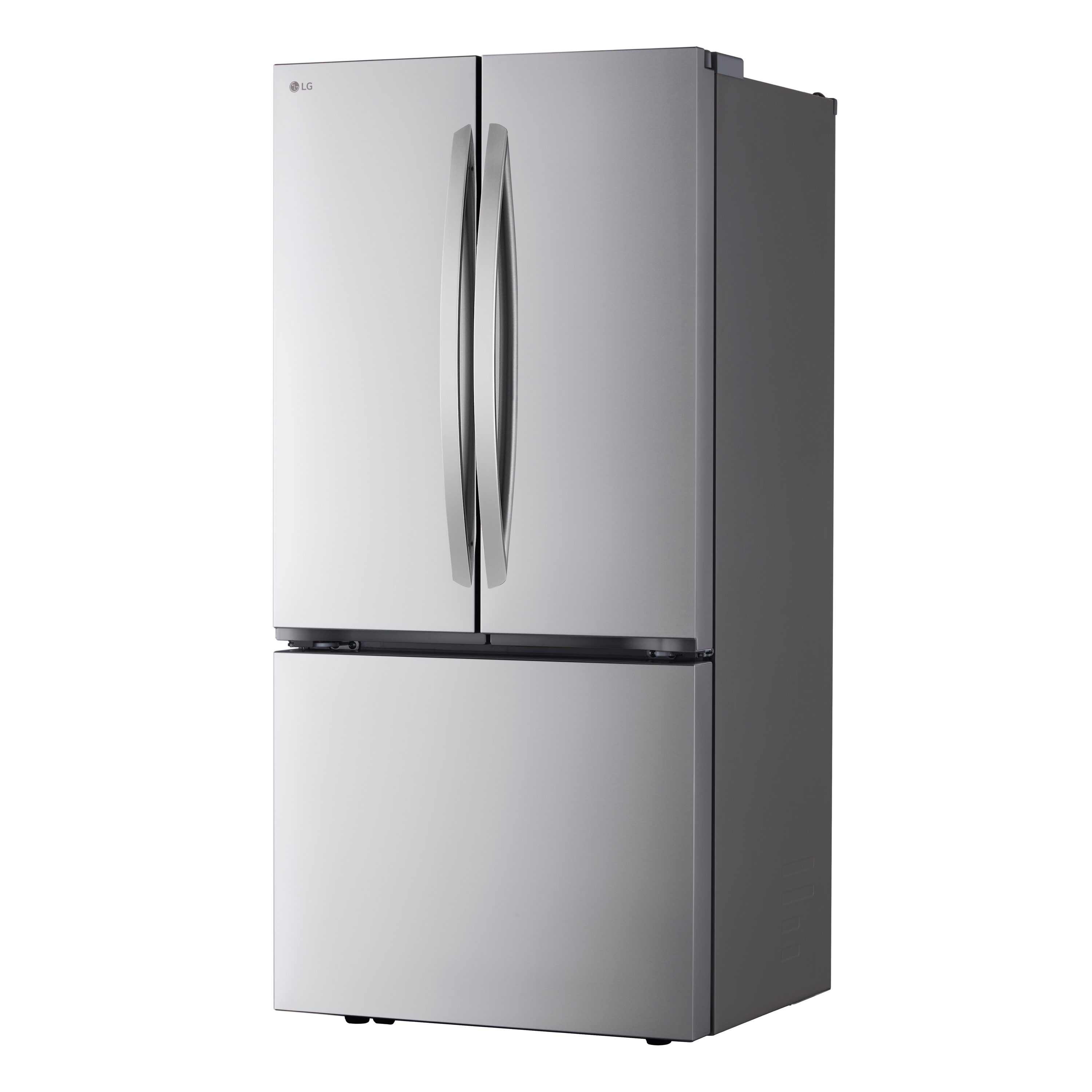 LG Counter Depth MAX 20.8-cu ft Counter-depth French Door Refrigerator with  Ice Maker (Fingerprint Resistant) ENERGY STAR in the French Door  Refrigerators department at