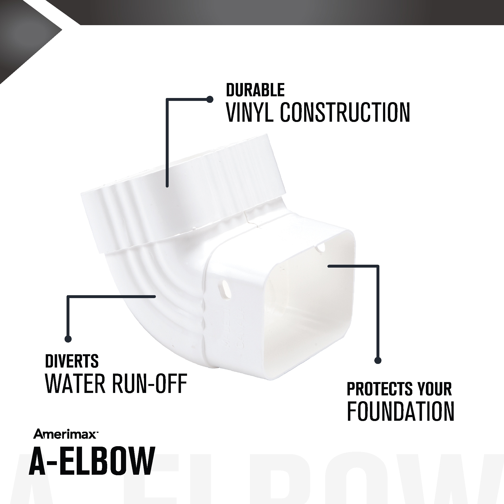 Amerimax M0727HP Downspout-Components - View #2