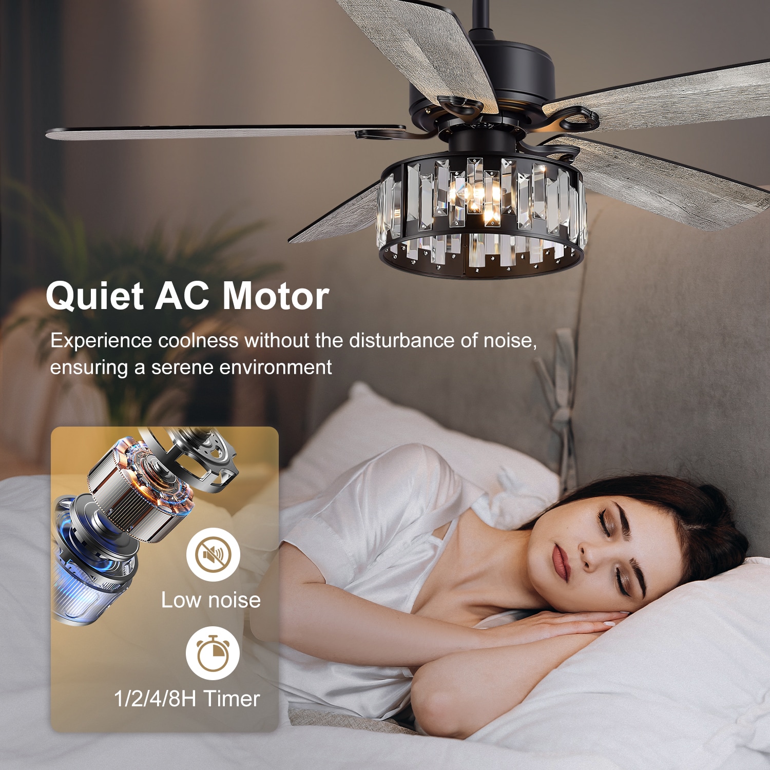 Breezary 23003-BLK Ceiling-Fans - View #9