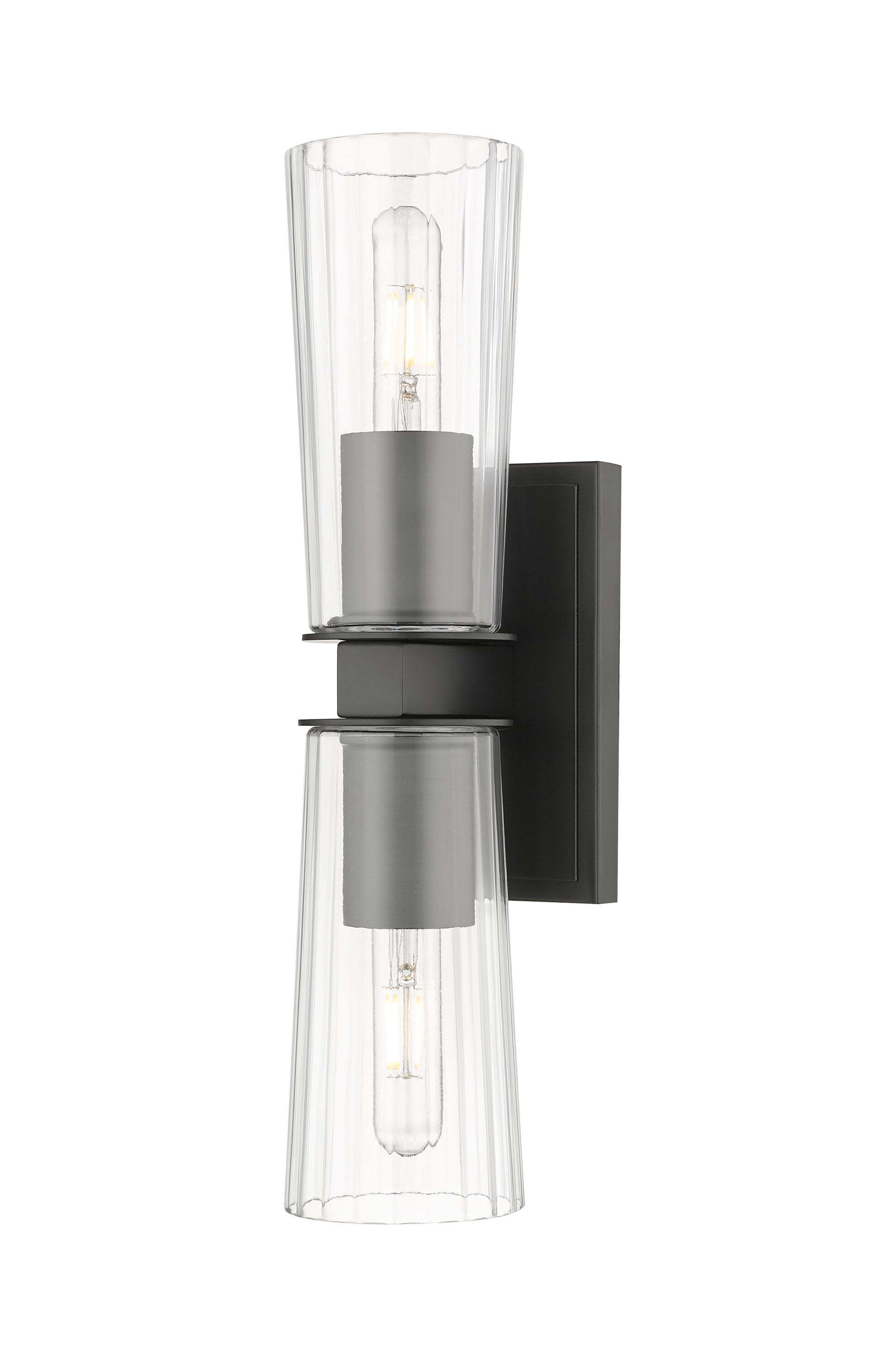 Z-Lite Titus 4.5-in W 2-Light Gold Transitional Led
