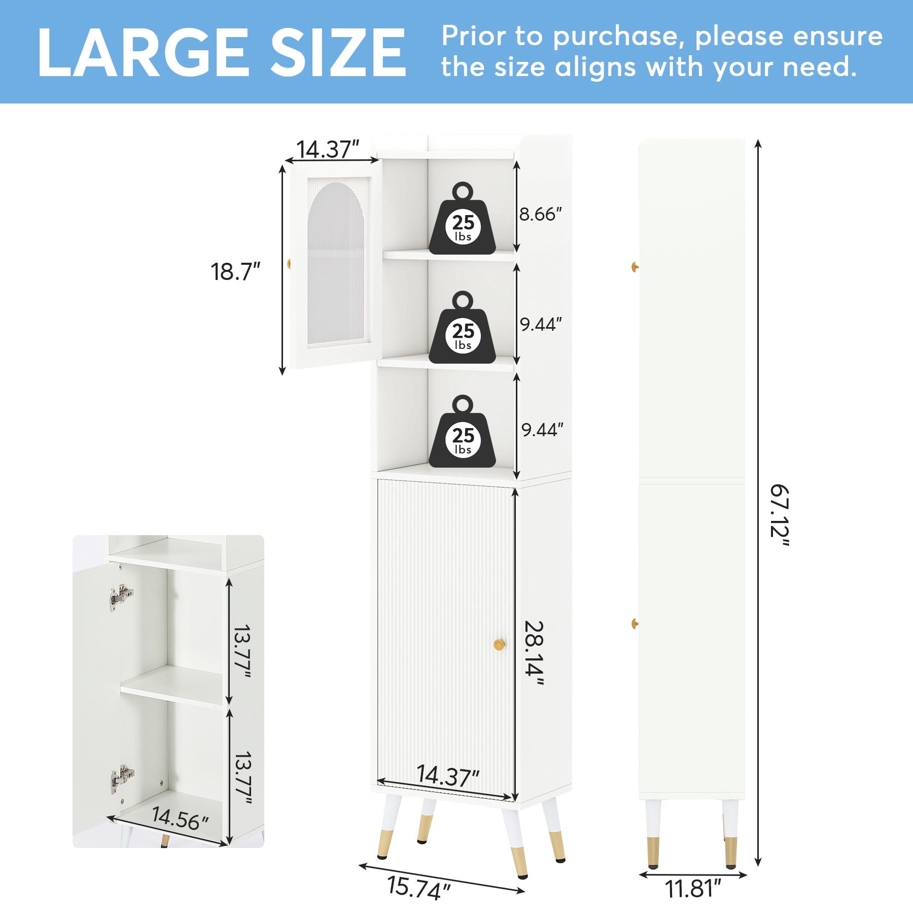 Tribesigns HOGA-J0147 bookcases - View #11