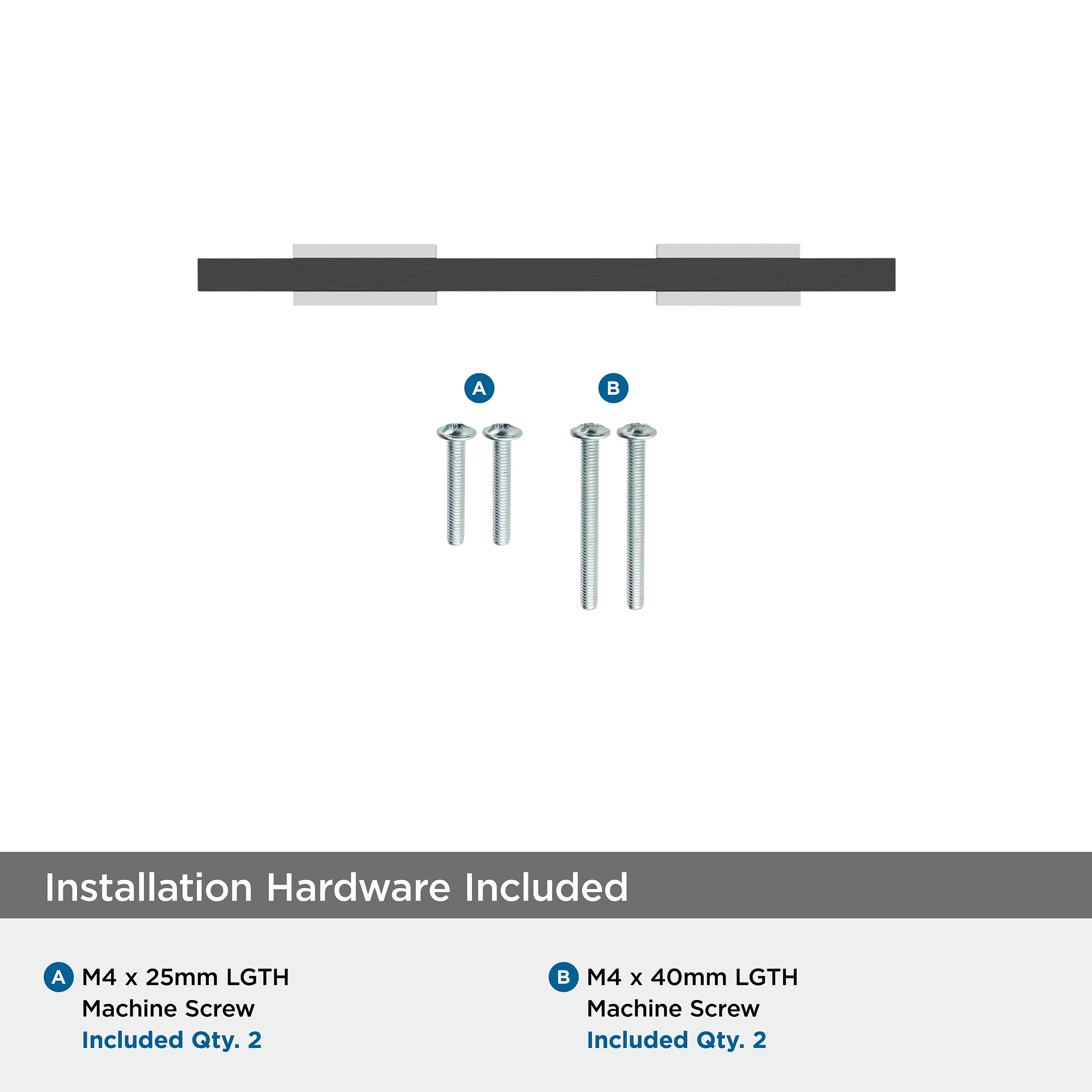 Amerock BP7789826BMB Cabinet-Pulls - View #5
