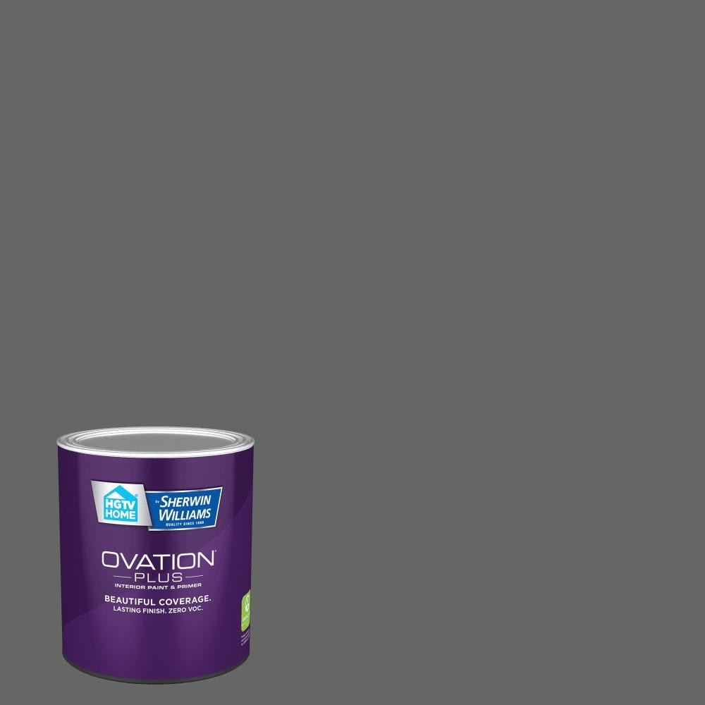 HGTV HOME by Sherwin-Williams 4004-2B-2557203 Ovation Plus Eggshell Ocean Storm 4004-2B Latex Interior Paint Paint + Primer ( 1-quart )