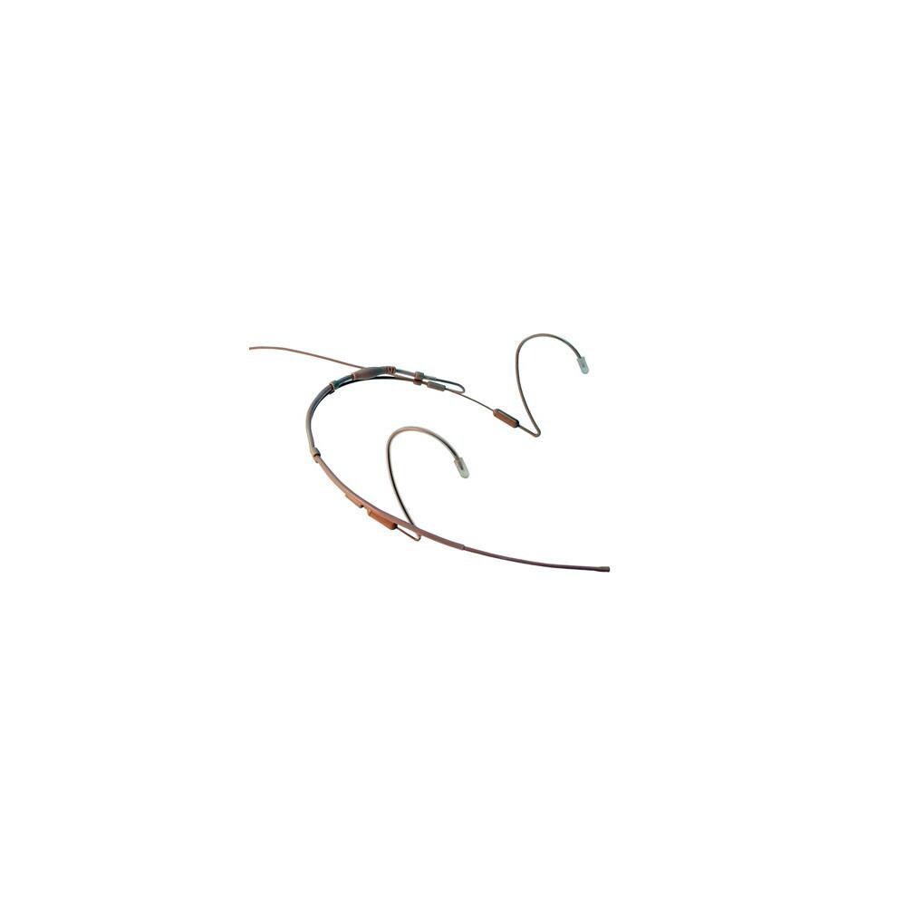  TCNCD335716 Point Source Audio POI-CO8WDXSH-BE Omnidirectional Waterproof Headset Microphone for Shure Wireless Transmitters, Beige