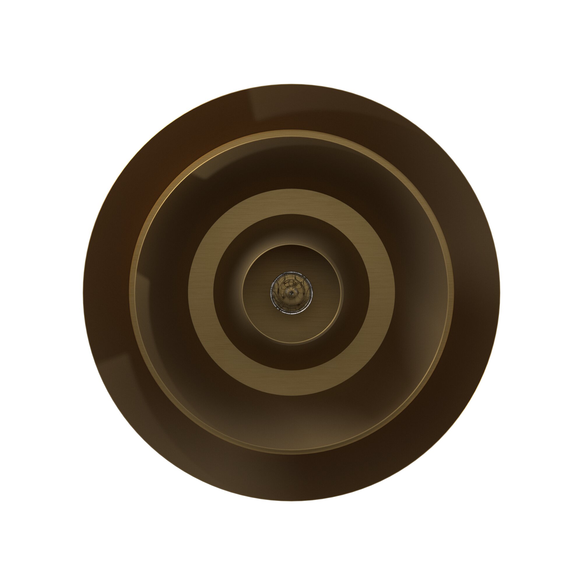 Brisbin Burnished Brass 24" Mid-Century Modern Pendant Light