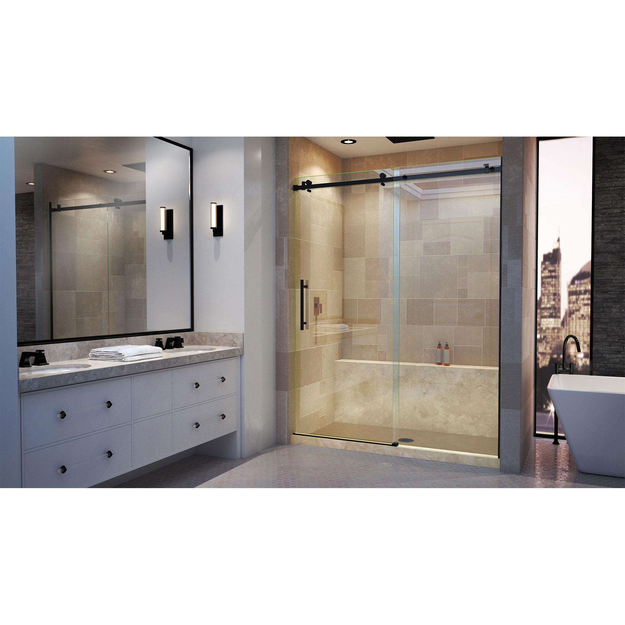 DreamLine SHDR-64607610-09 Shower-Doors - View #2