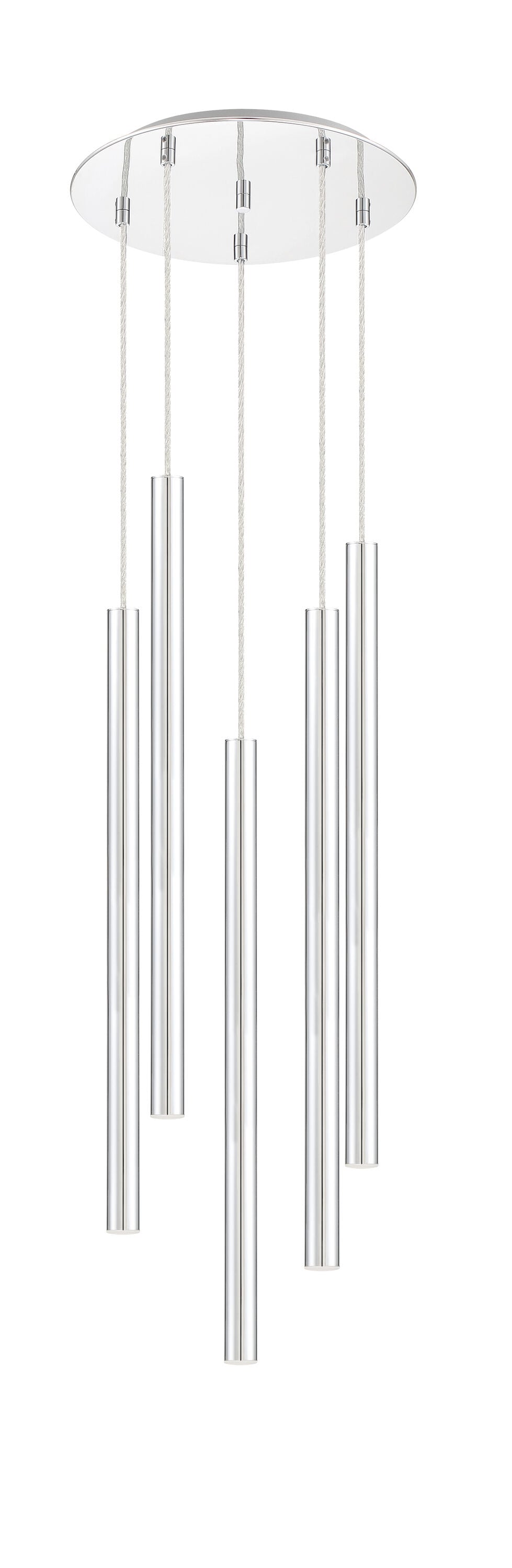 Z-Lite 917MP24-CH-LED-5RCH Pool-Table-Lighting - View #3
