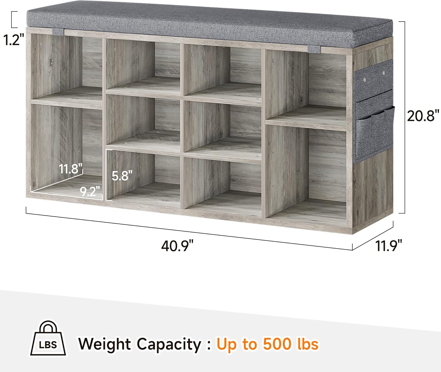 Qeetex LHF-DYQ-PHO-0VP5NW44 Shoe-Racks - View #3