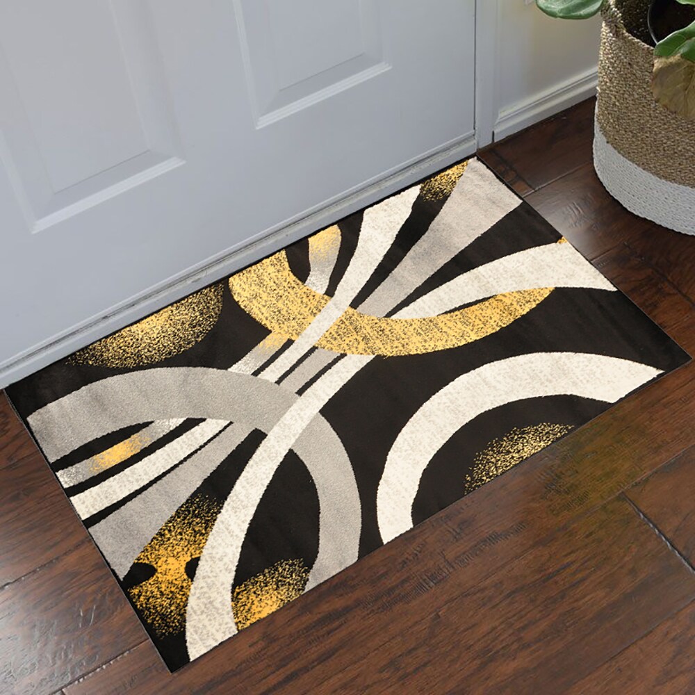 MSRUGS 6100-GRY-YLW-2X3 rugs - View #2