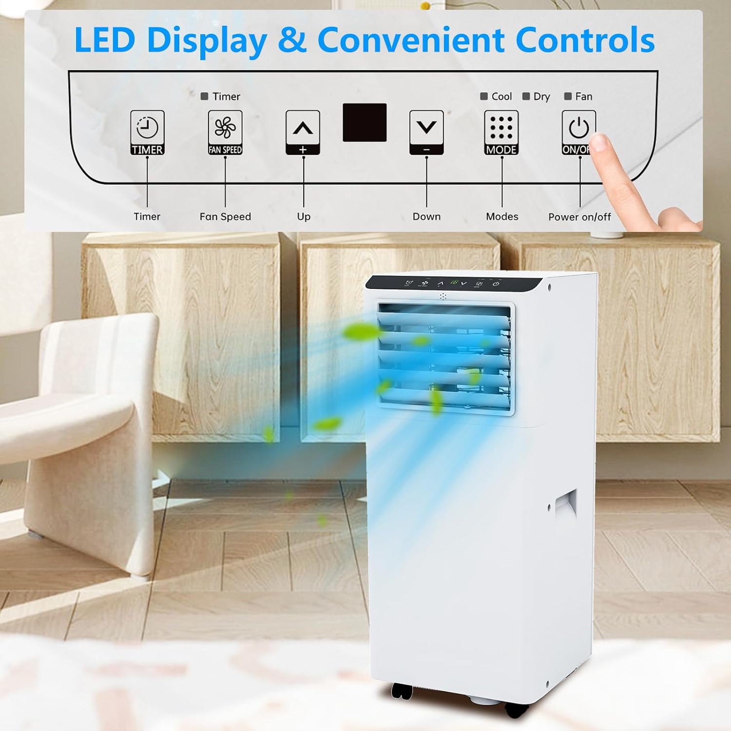 Qeetex ZYS-PHO-108W6IO3 Portable-Air-Conditioners - View #3