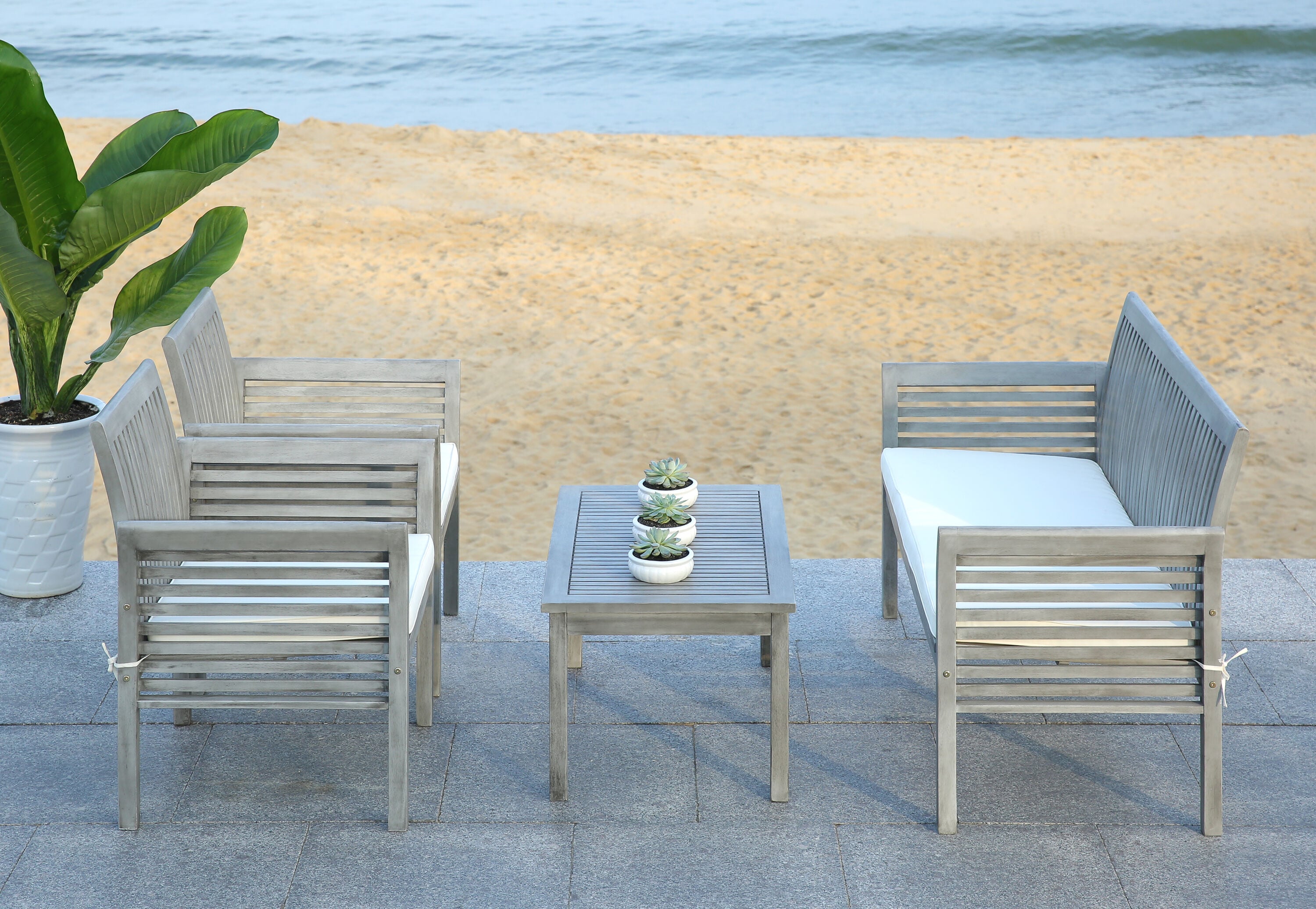 Safavieh PAT7005B Patio-Conversation-Sets - View #5