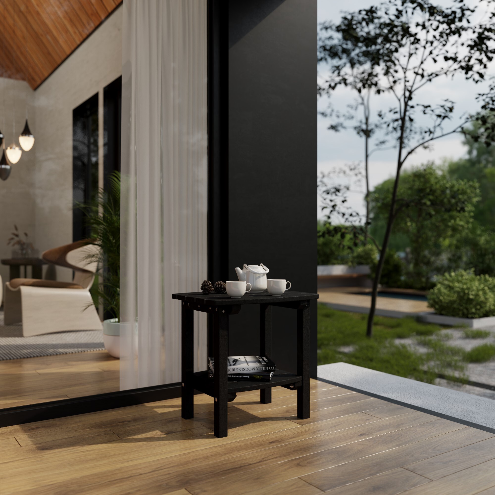 Wildridge LCC-222-BK Patio-Tables - View #2