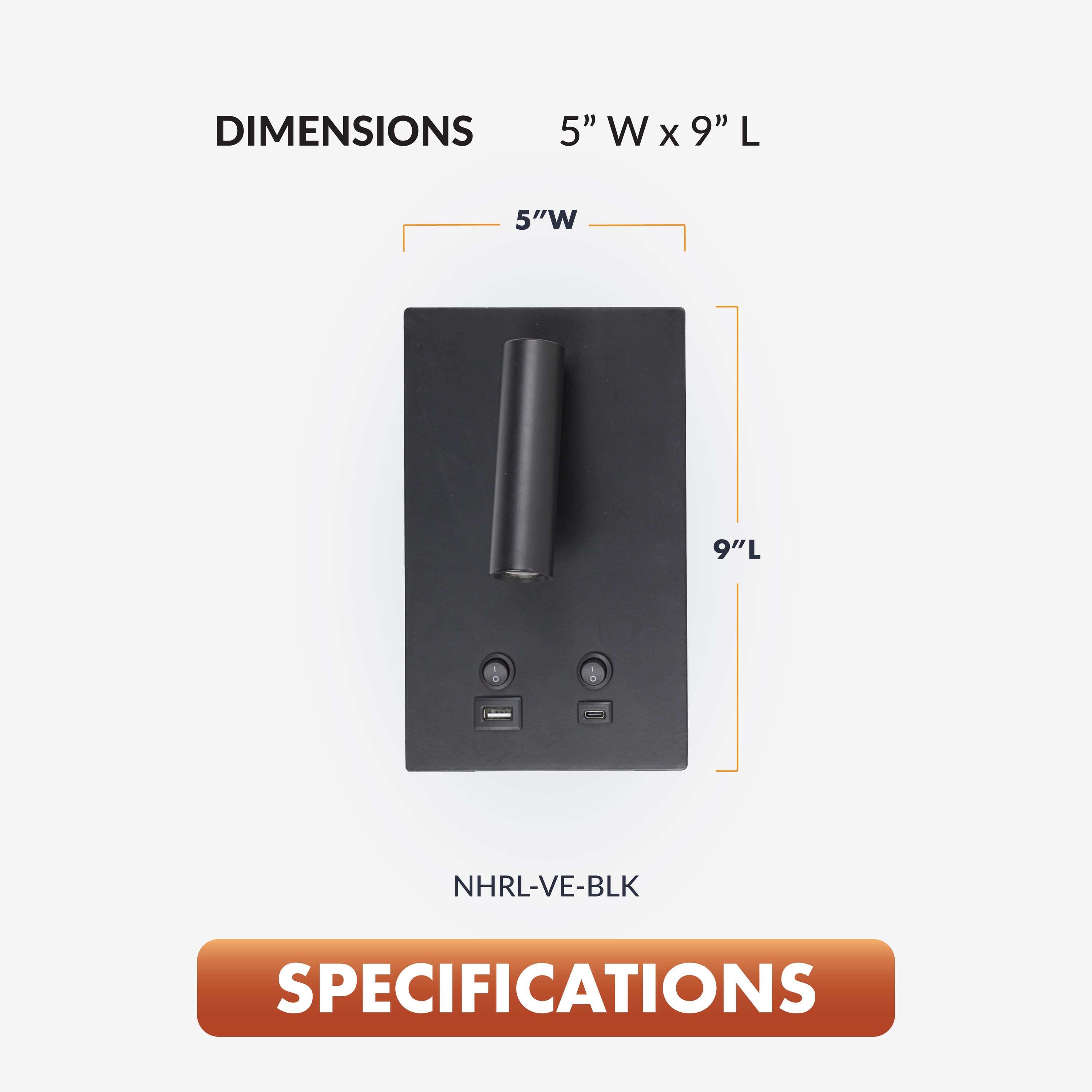 Newhouse Lighting NHRL-VE-BLK b090000 - View #2
