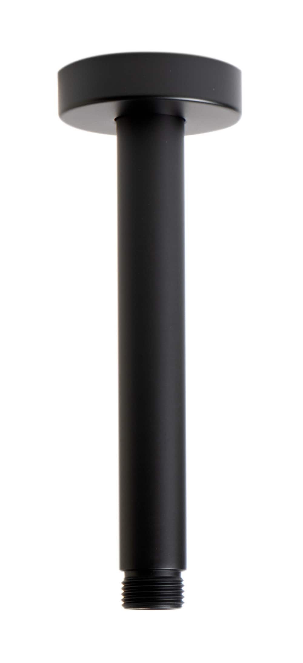 ALFI ABSA6R-BM Black Matte 6" Round Ceiling Shower Arm