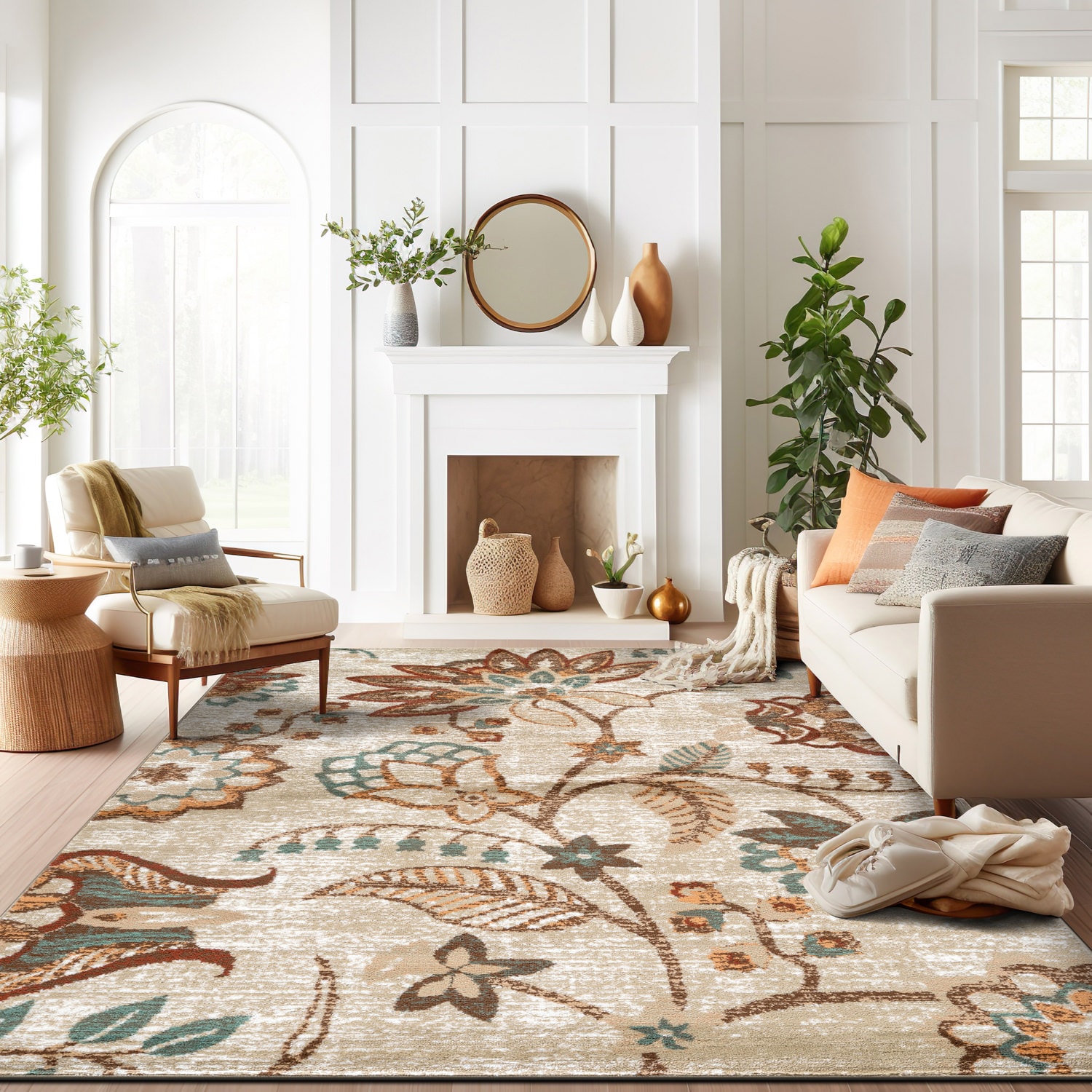 World Rug Gallery WR143BEIGE8X10 rugs - View #2