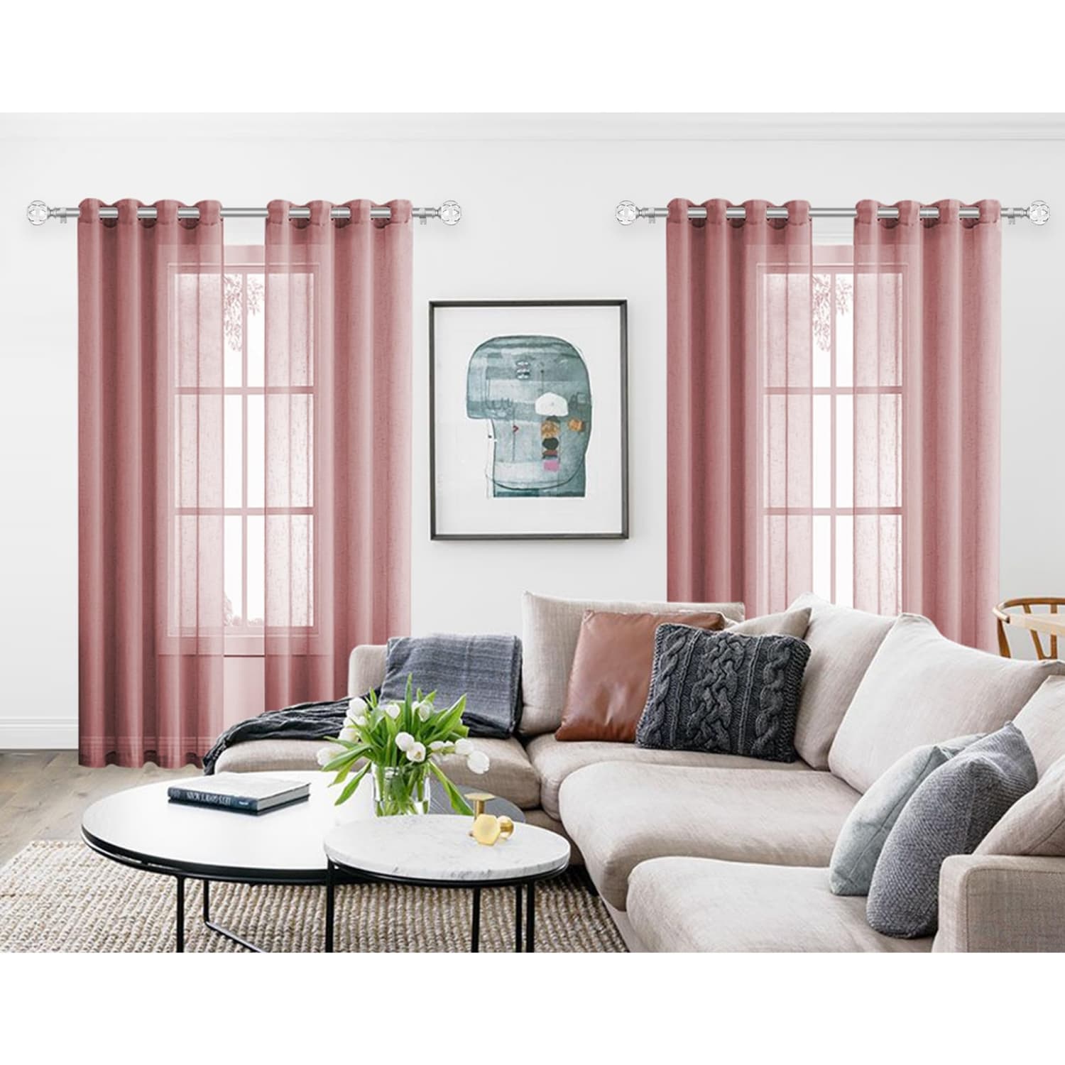 Angel Sar L2ZQYA827HCR04 Curtain-Rods - View #5
