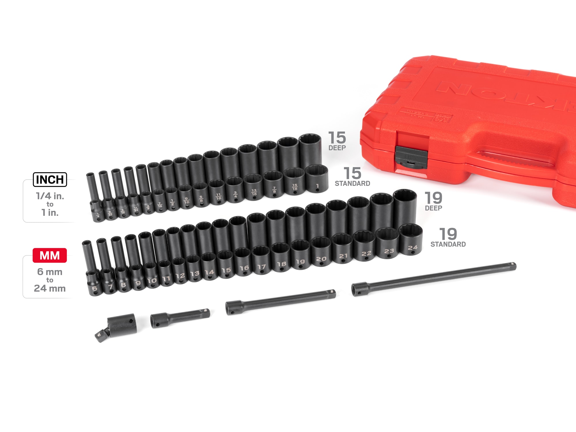 TEKTON SID91406 Impact-Socket-Sets - View #2