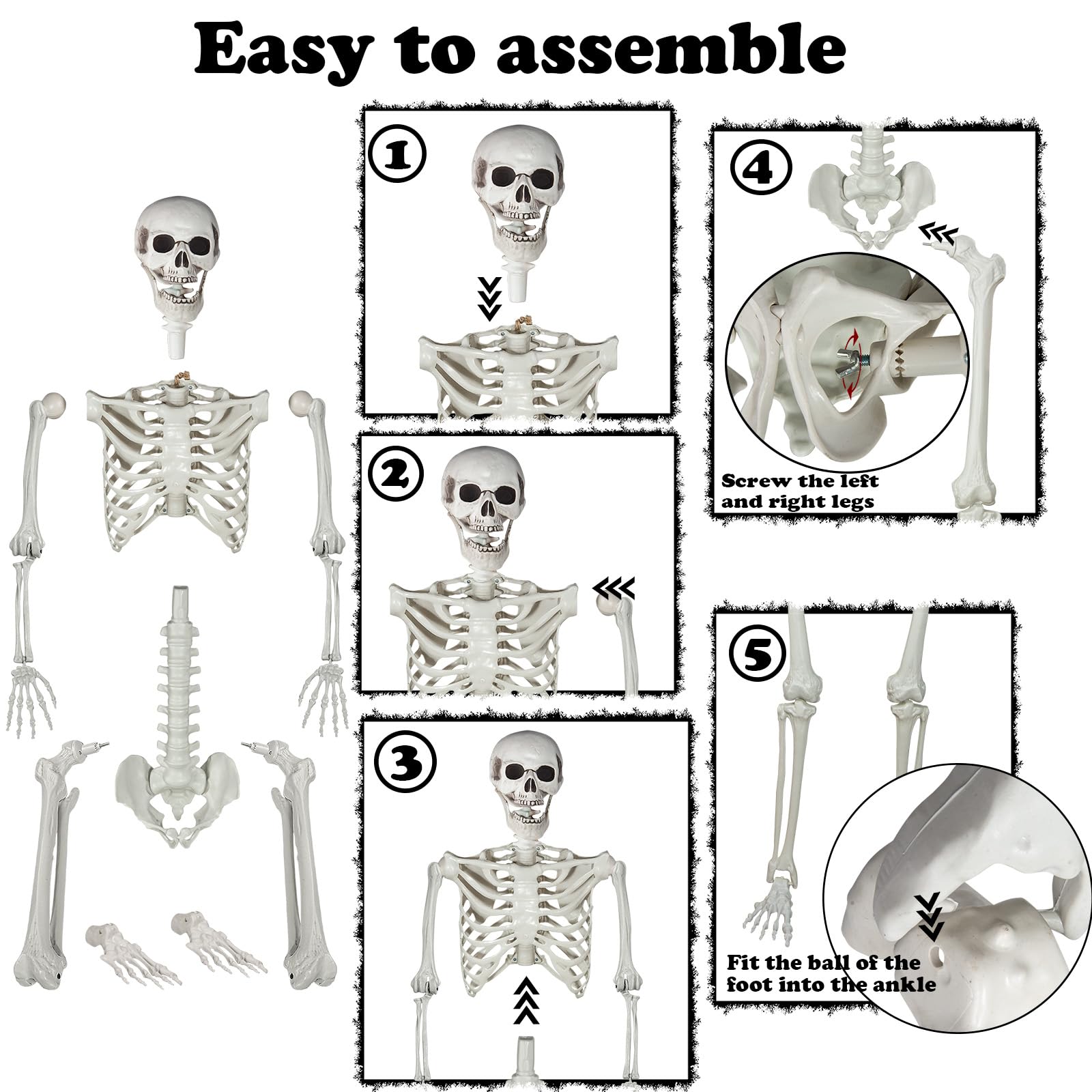 ZHLKING 885287528849 Table-Halloween-Decor - View #3