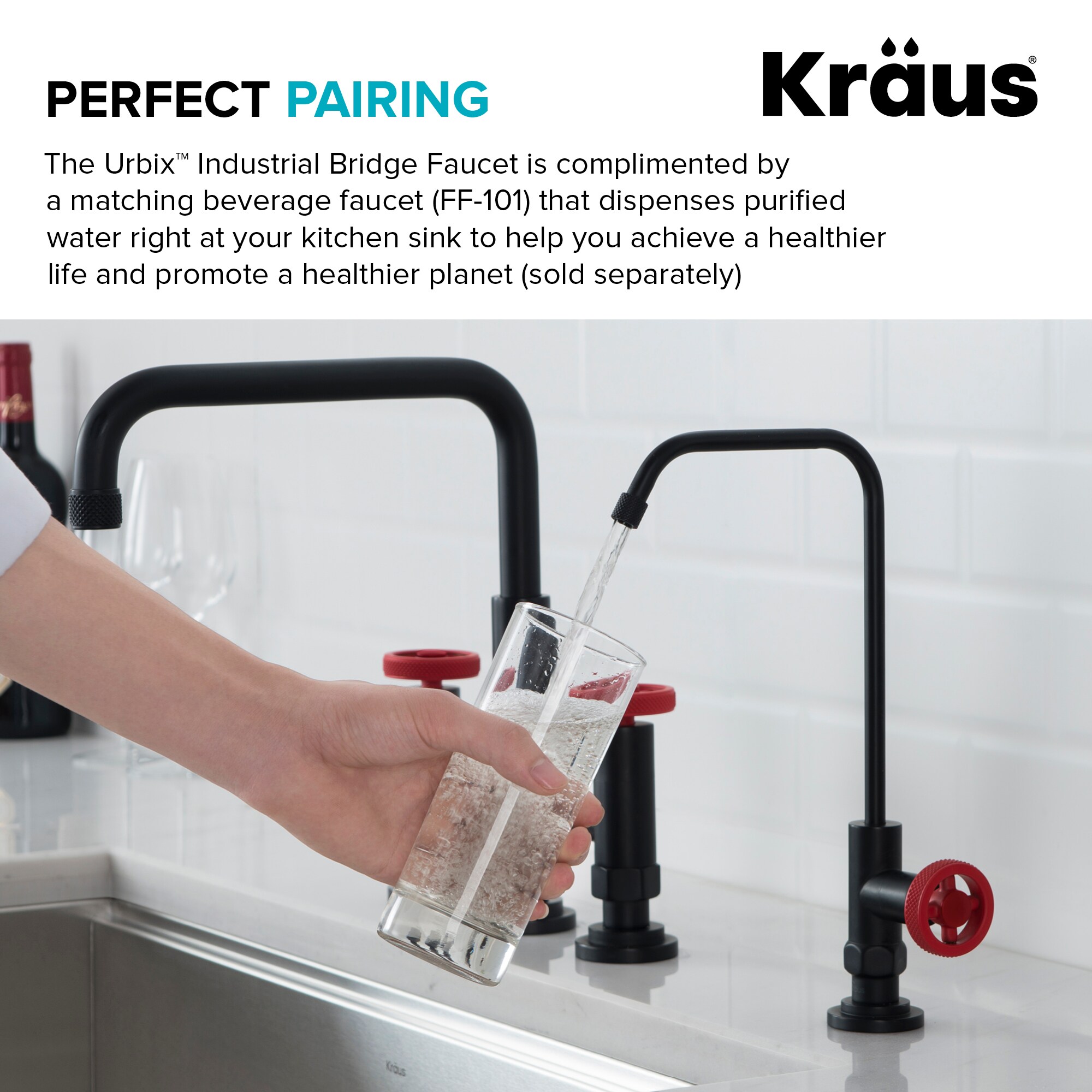 Kraus KPF-3125MBRD Kitchen-Faucets - View #8