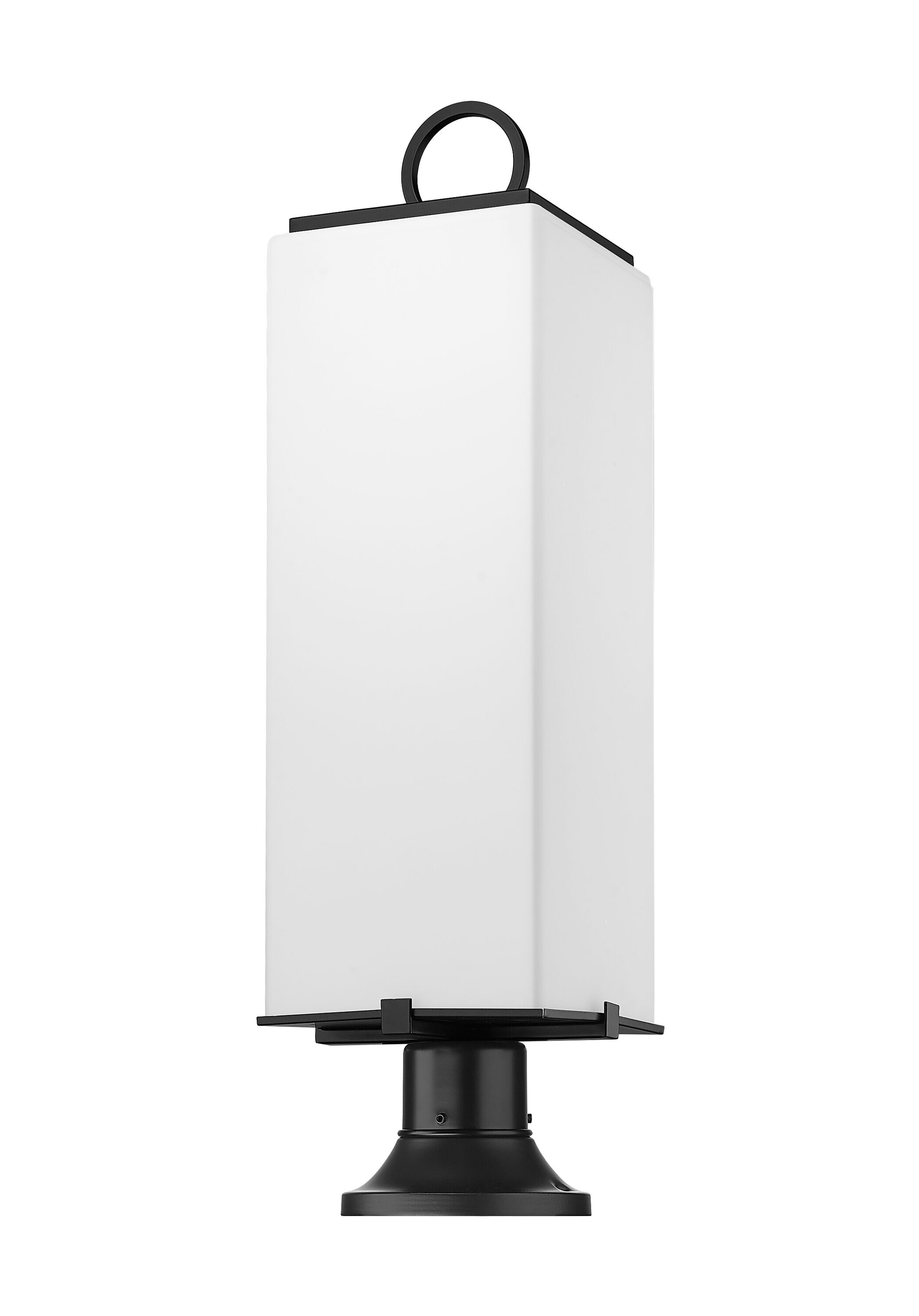 Z-Lite 593PHBR-553PM-BK Complete-Post-Lights - View #7