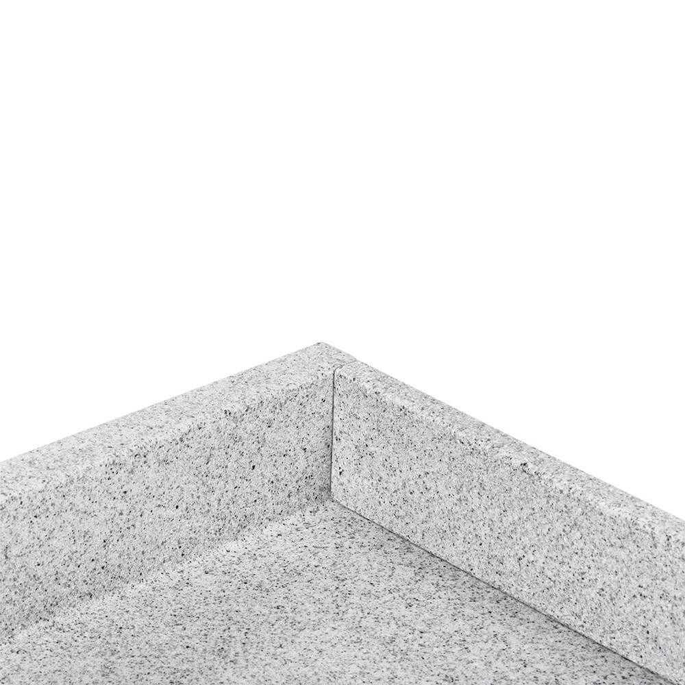 3.5-in H x 20.5-in L Pepper Solid Surface Bathroom Side Splash