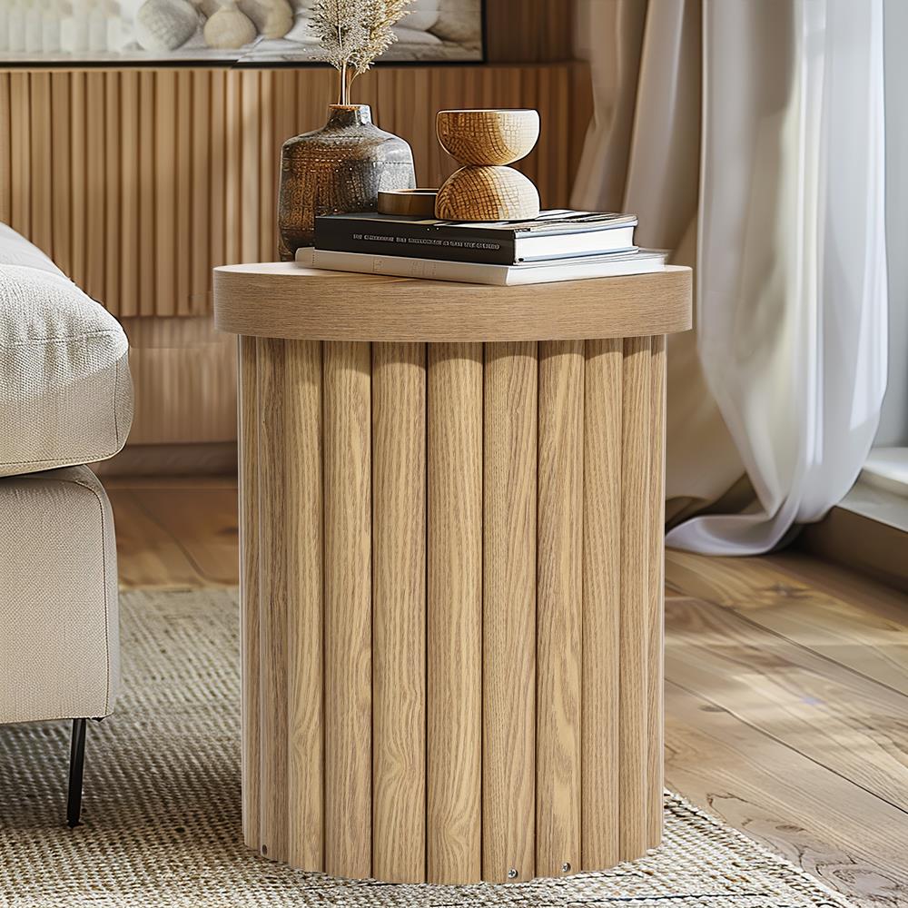 LuxenHome WHIF1992 End-Tables - View #3