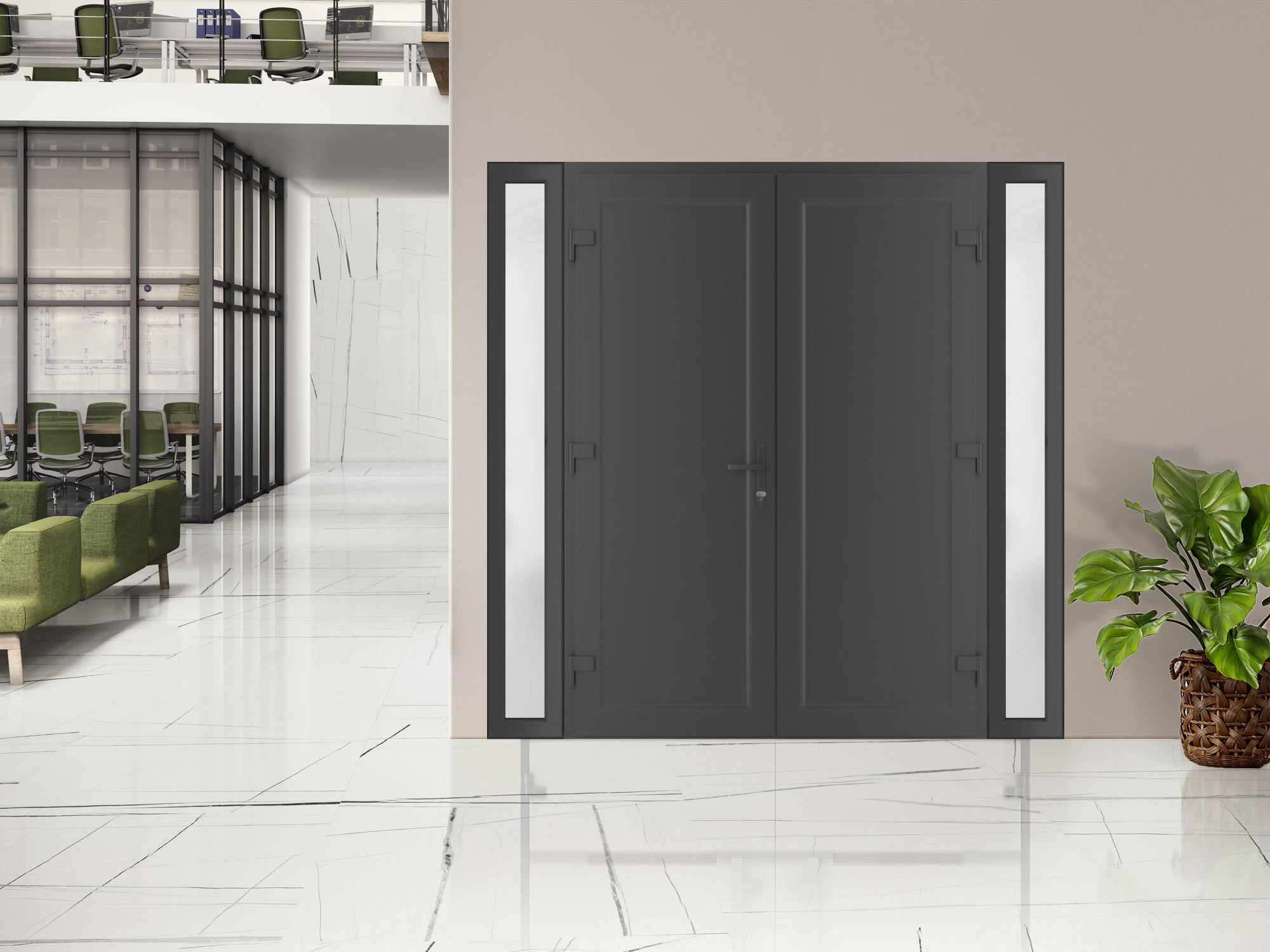 Vdom doors M8111DEDAR12721280 Entry-Doors - View #3