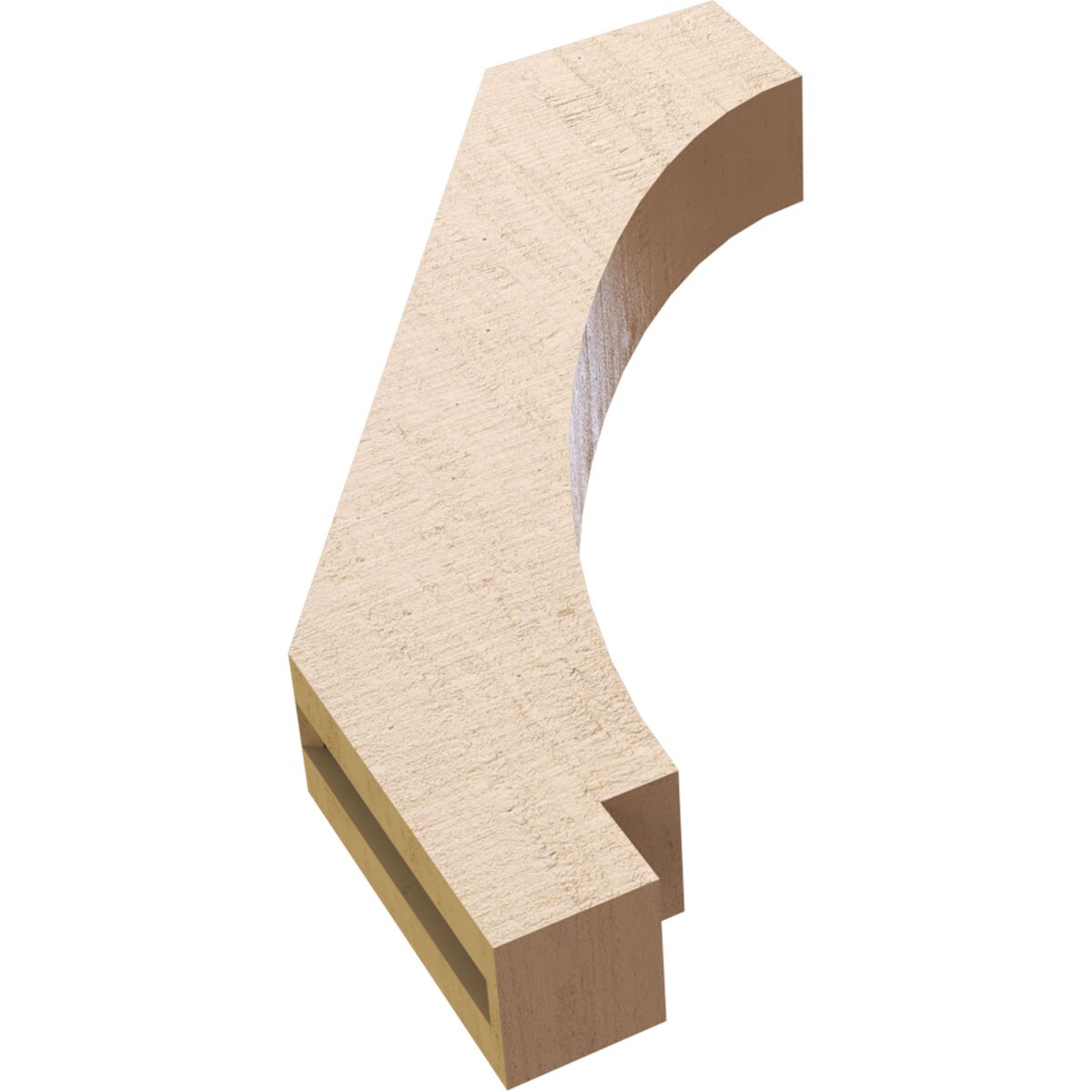 Ekena Millwork BRCUR03X16X22IMPRCPR braces - View #7