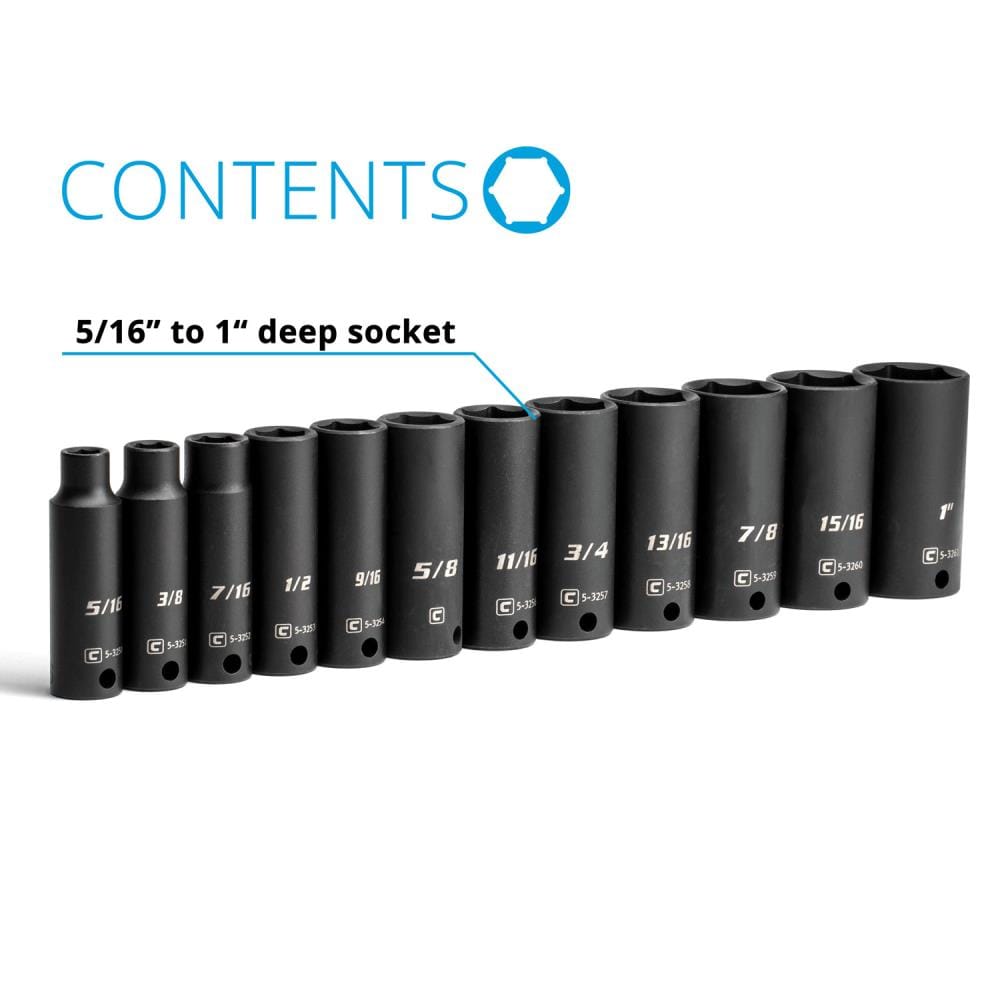 Capri Tools CP53000-12SDR Impact-Socket-Sets - View #2