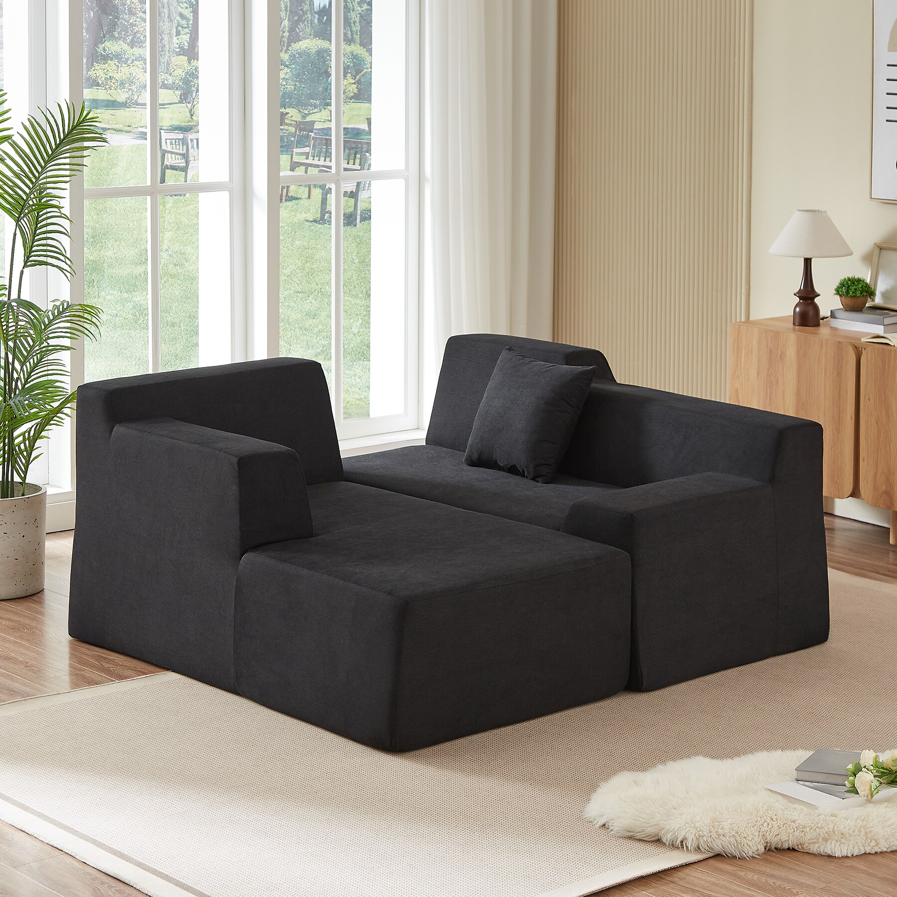 SINOFURN SYA370112BN Sofas-Loveseats - View #2
