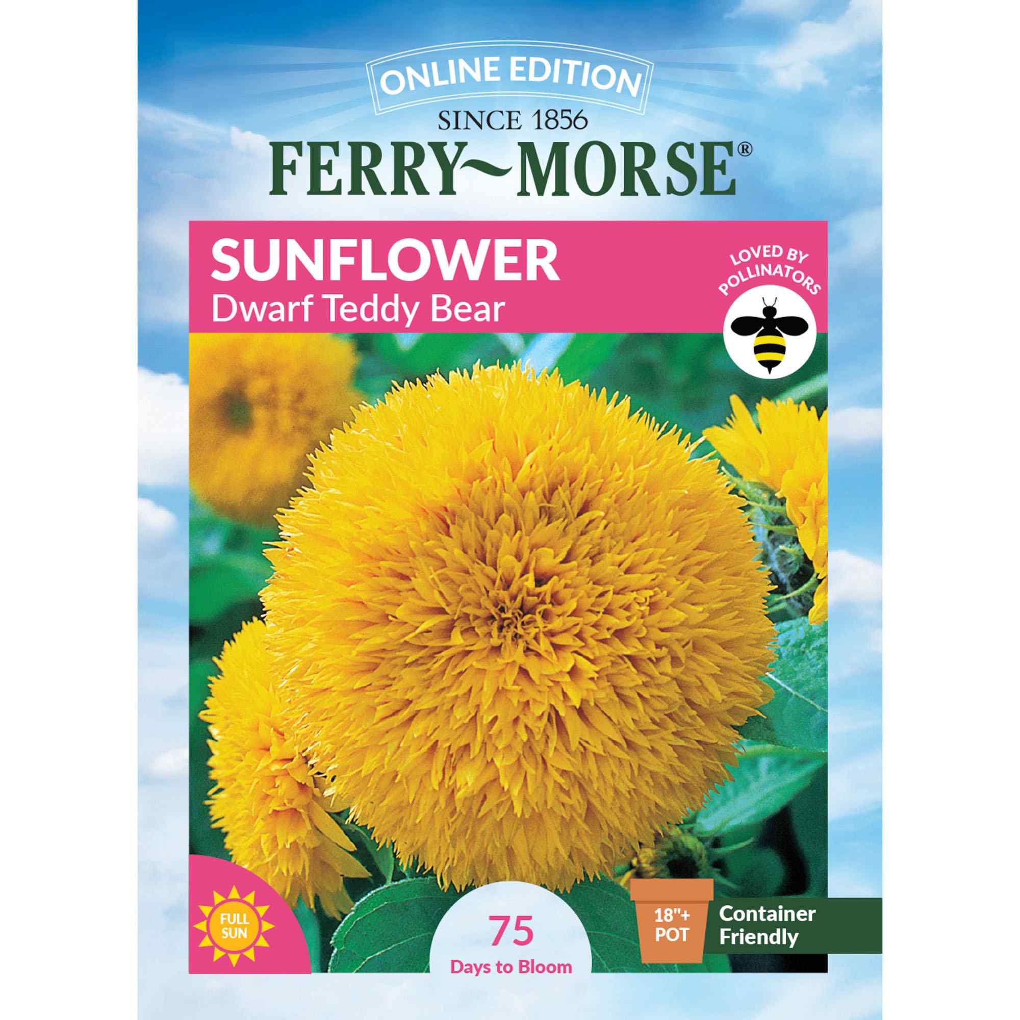 Ferry-Morse LC25.6533 Sunflower Seeds 1.9 Gram(s)