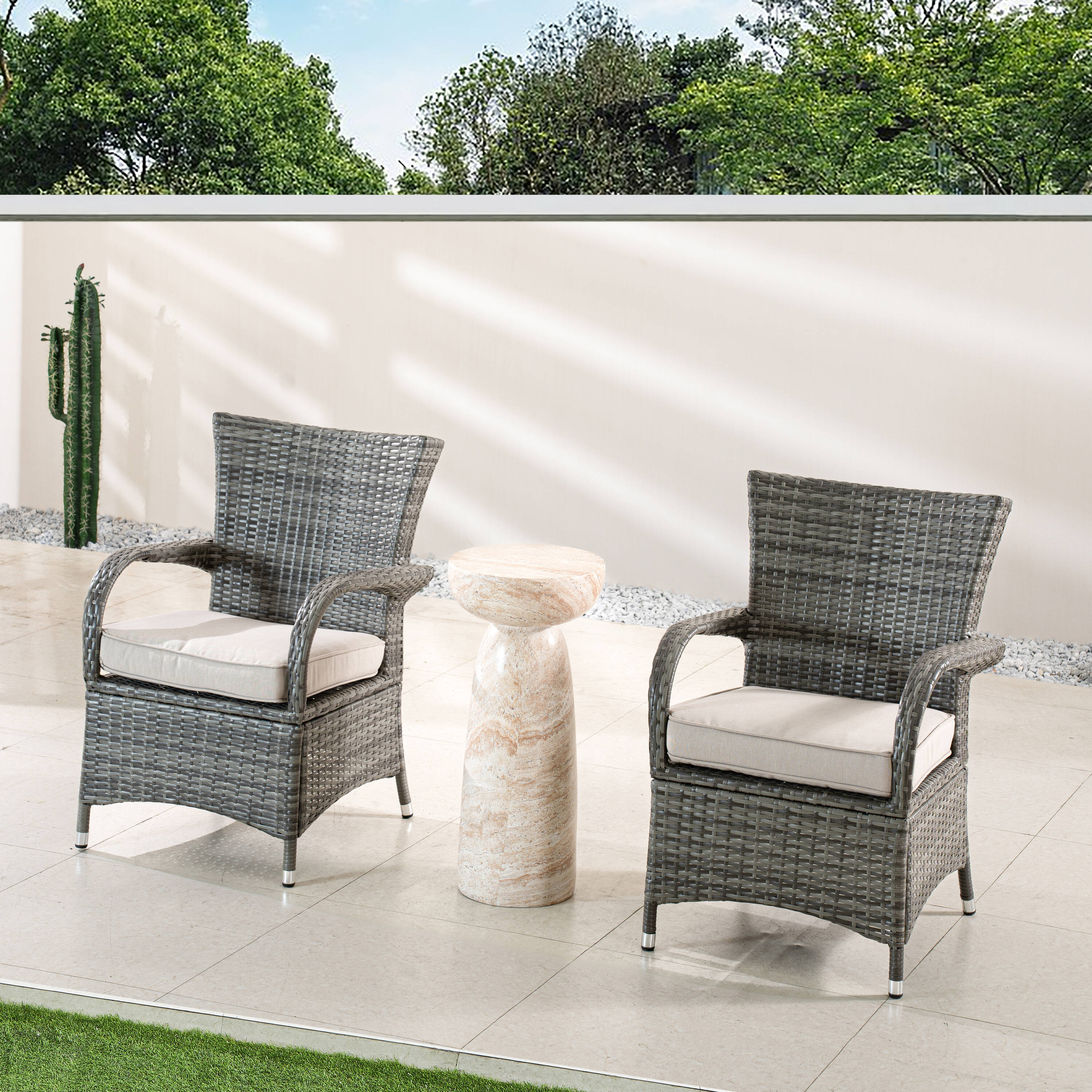 Direct Wicker DWC-230018ST1123G Patio-Conversation-Sets - View #4