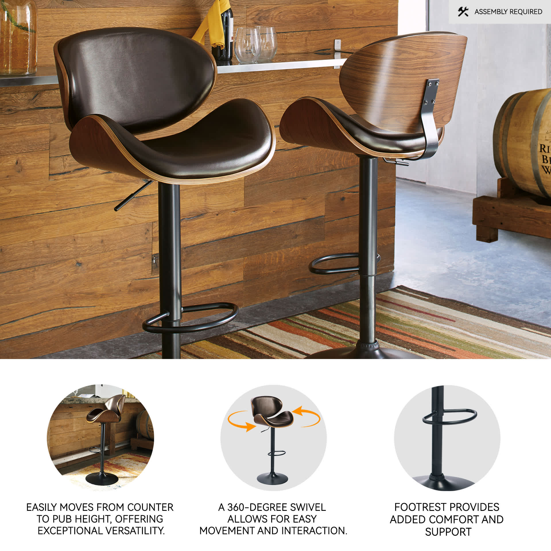 Signature Design by Ashley D120-530 stools - View #3