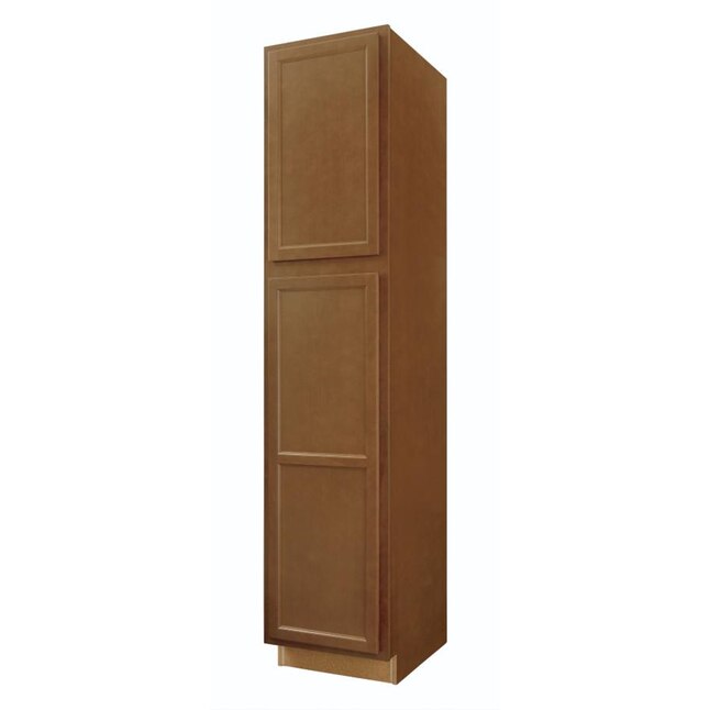 Diamond NOW Weyburn 18-in W x 84-in H x 23.75-in D Saddle Door Pantry Stock Cabinet Diamond NOW Weyburn 18-in W x 84-in H x 23.75-in D Saddle Door Pantry Stock Cabinet