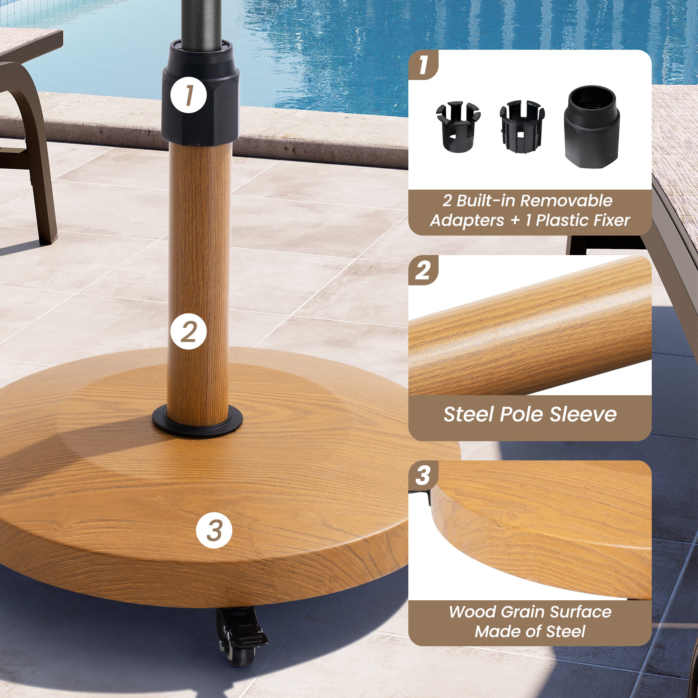 Crestlive Products CL-UB031TEK40 Umbrella-Bases - View #6