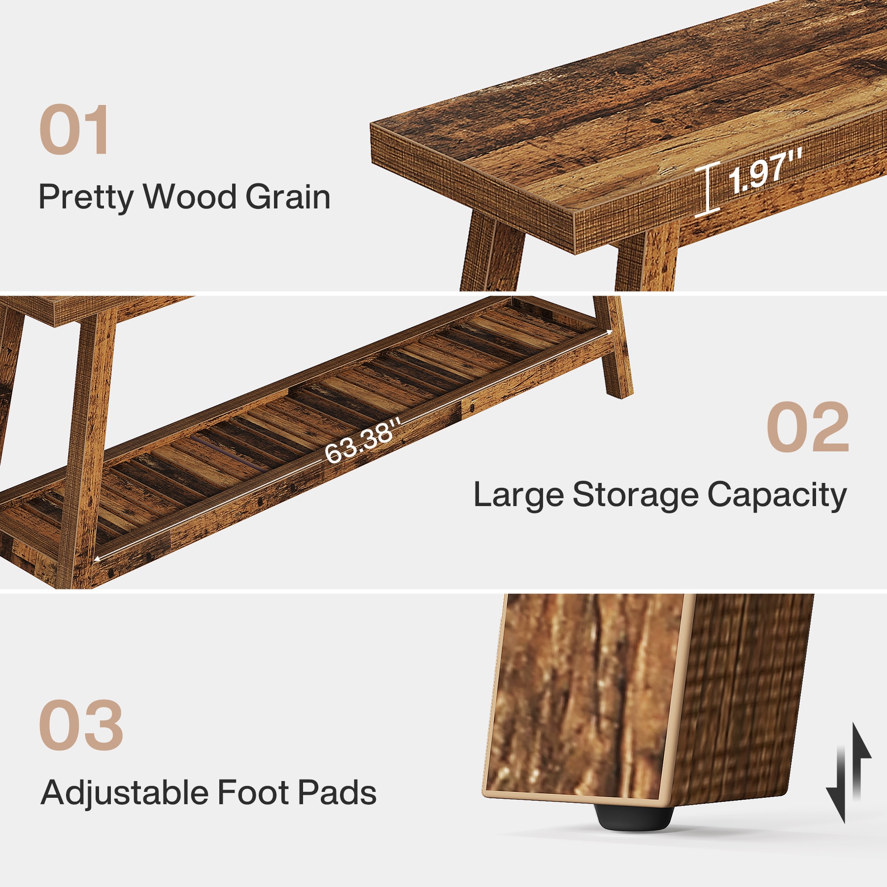 Tribesigns LWOYJL-1258YY Console-Sofa-Tables - View #6
