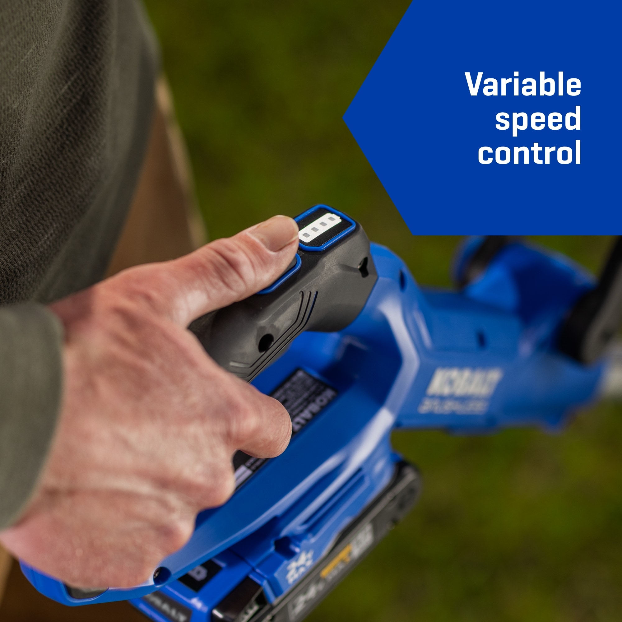 Kobalt 12-in Telescopic Shaft Battery String Trimmer Edger