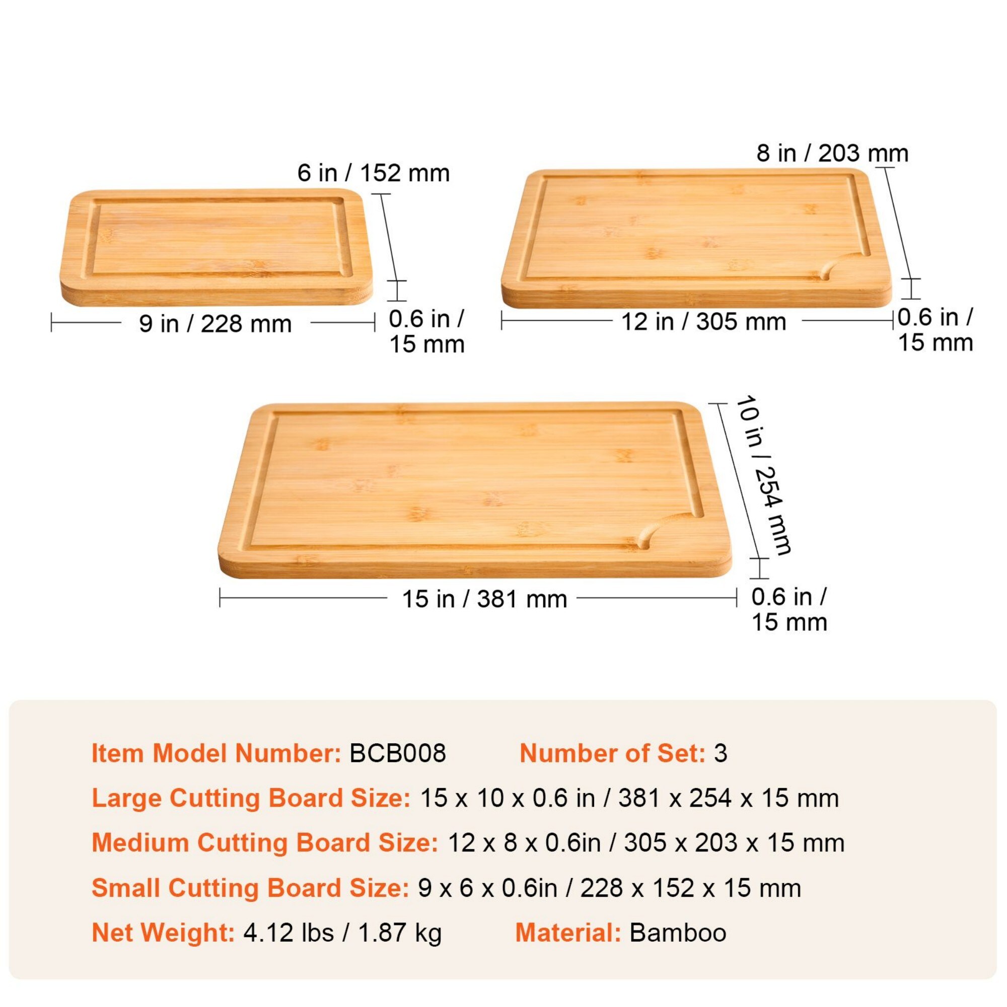 Wudkey L4-TP0D0J Cutting-Boards - View #5