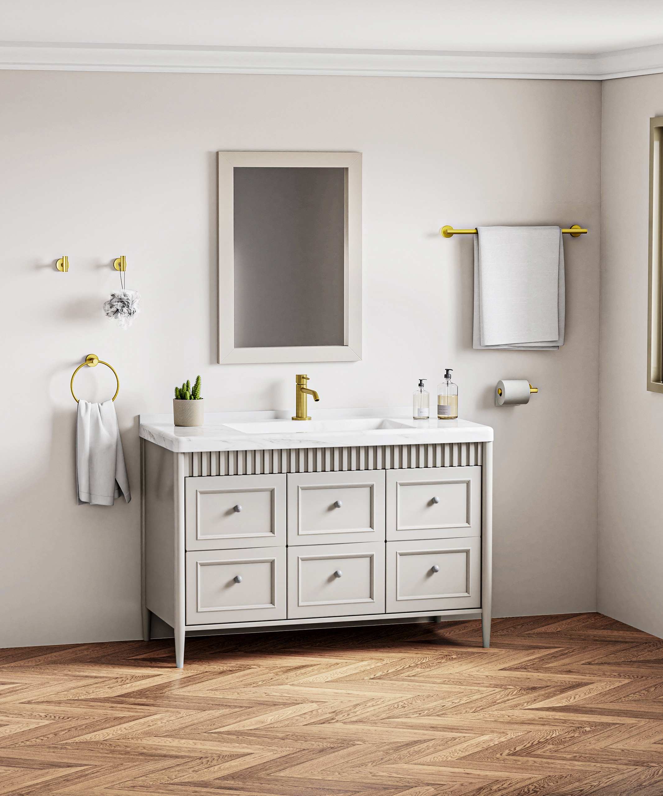 BWE A-91020-BG Decorative-Bath-Hardware-Kits - View #6