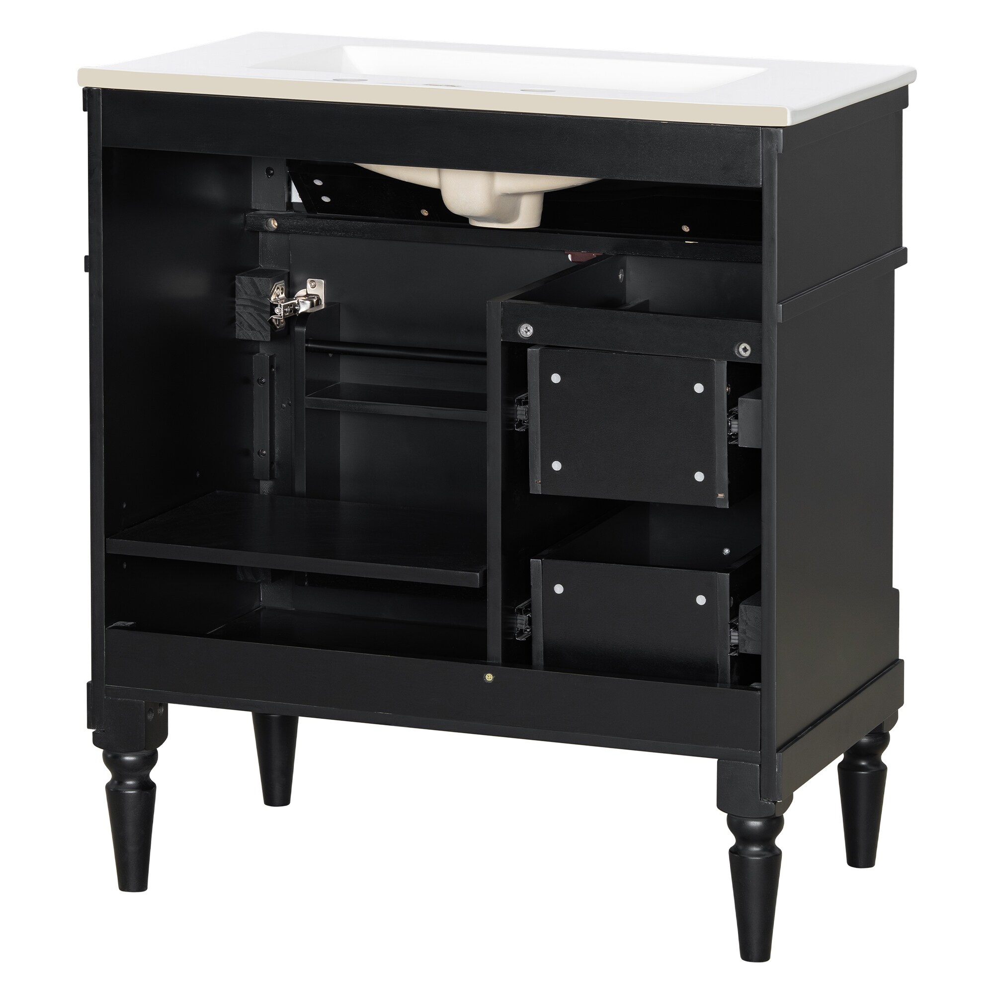 WELLFOR CBY-P356062B Bath-Vanity-Combo - View #6