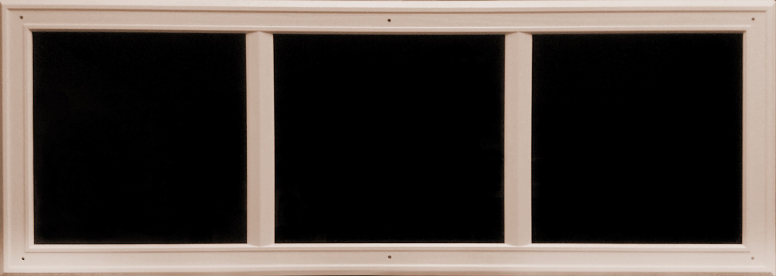Coach House Accents AP241199 45.5-in Sandstone Mold-in-Color Plastic Garage Door Simulated Window