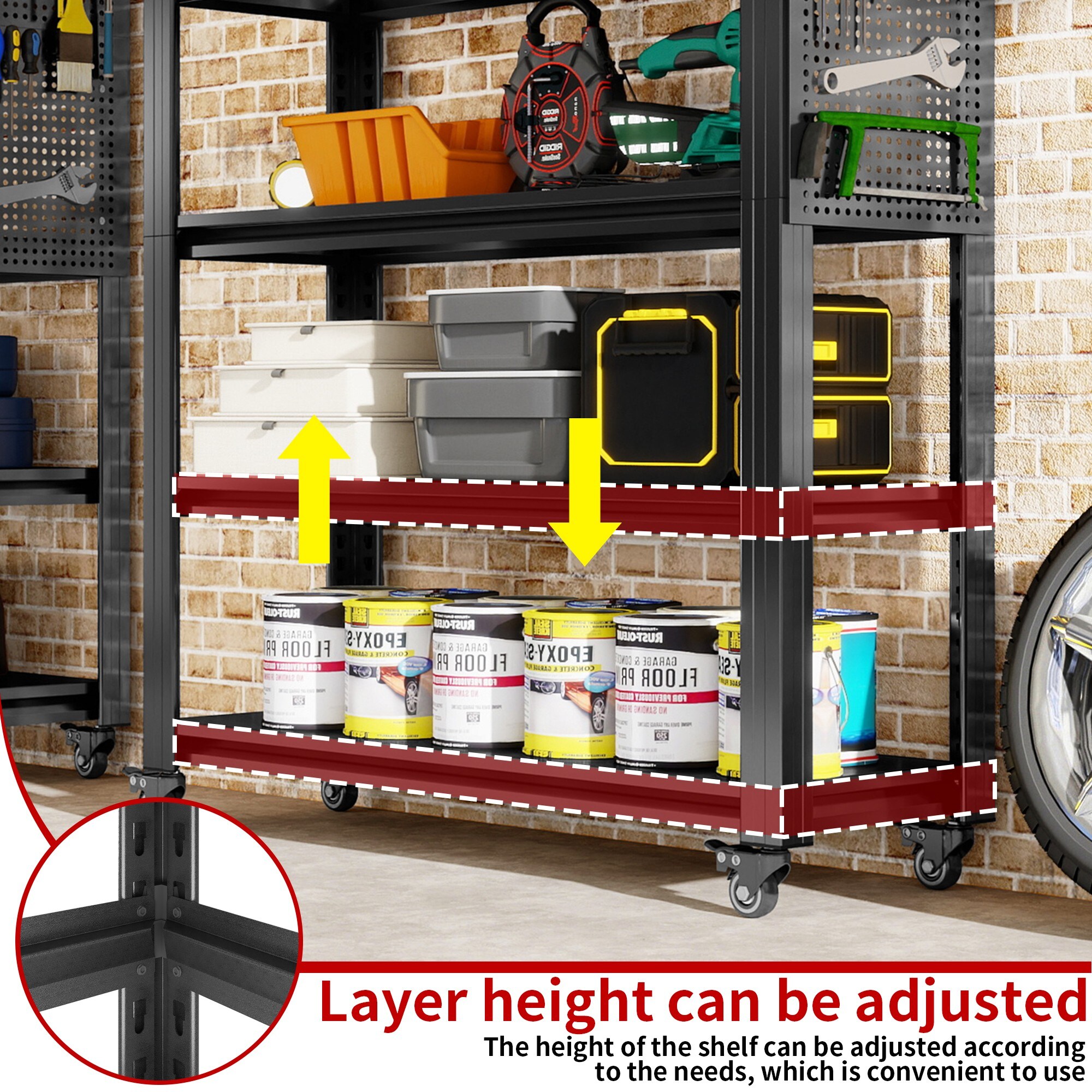 ToolCat NGG30-10-DSG Free-Standing-Shelving - View #7
