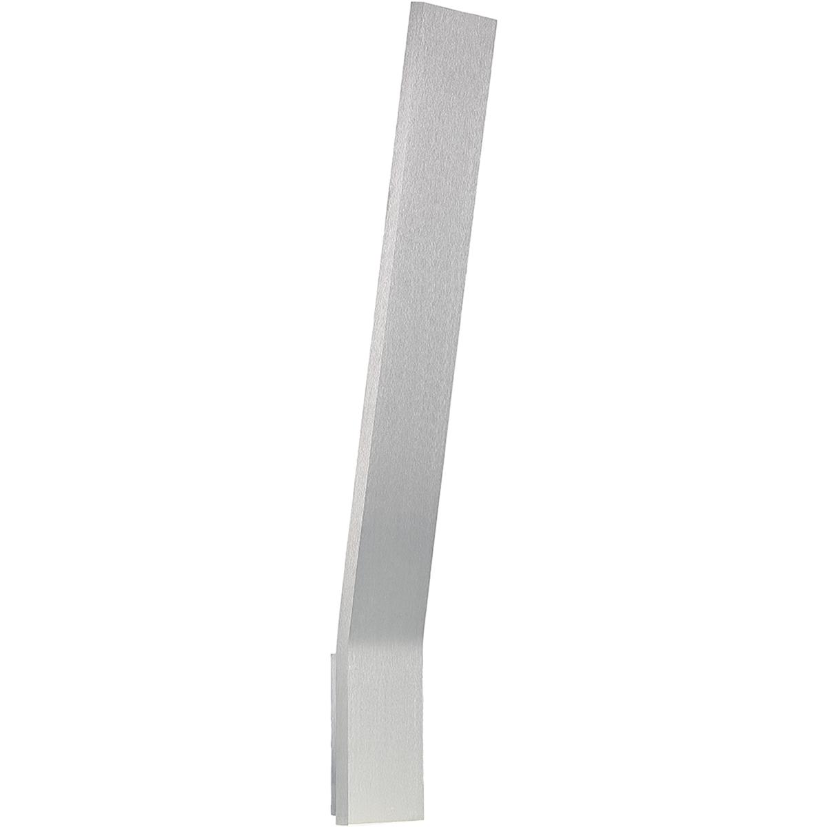 Modern Forms  WS-11522-AL Blade LED 3 inch Brushed Aluminum ADA Wall Sconce Wall Light in 22in