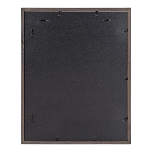 DesignOvation Gray Wood Picture Frame (8-in x 10-in) at Lowes.com
