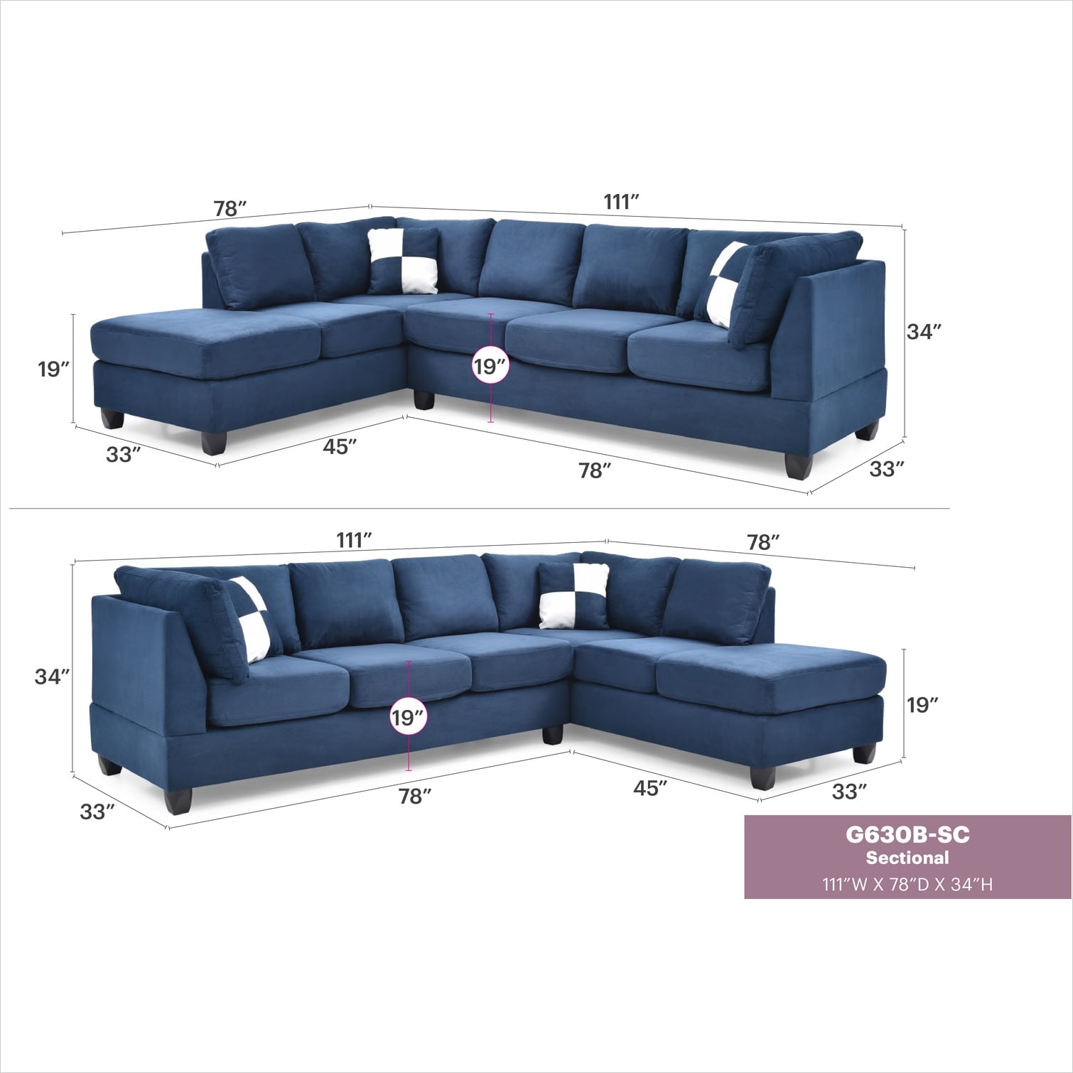 SunJet Y93CHC56YTV8 Sofas-Loveseats - View #6